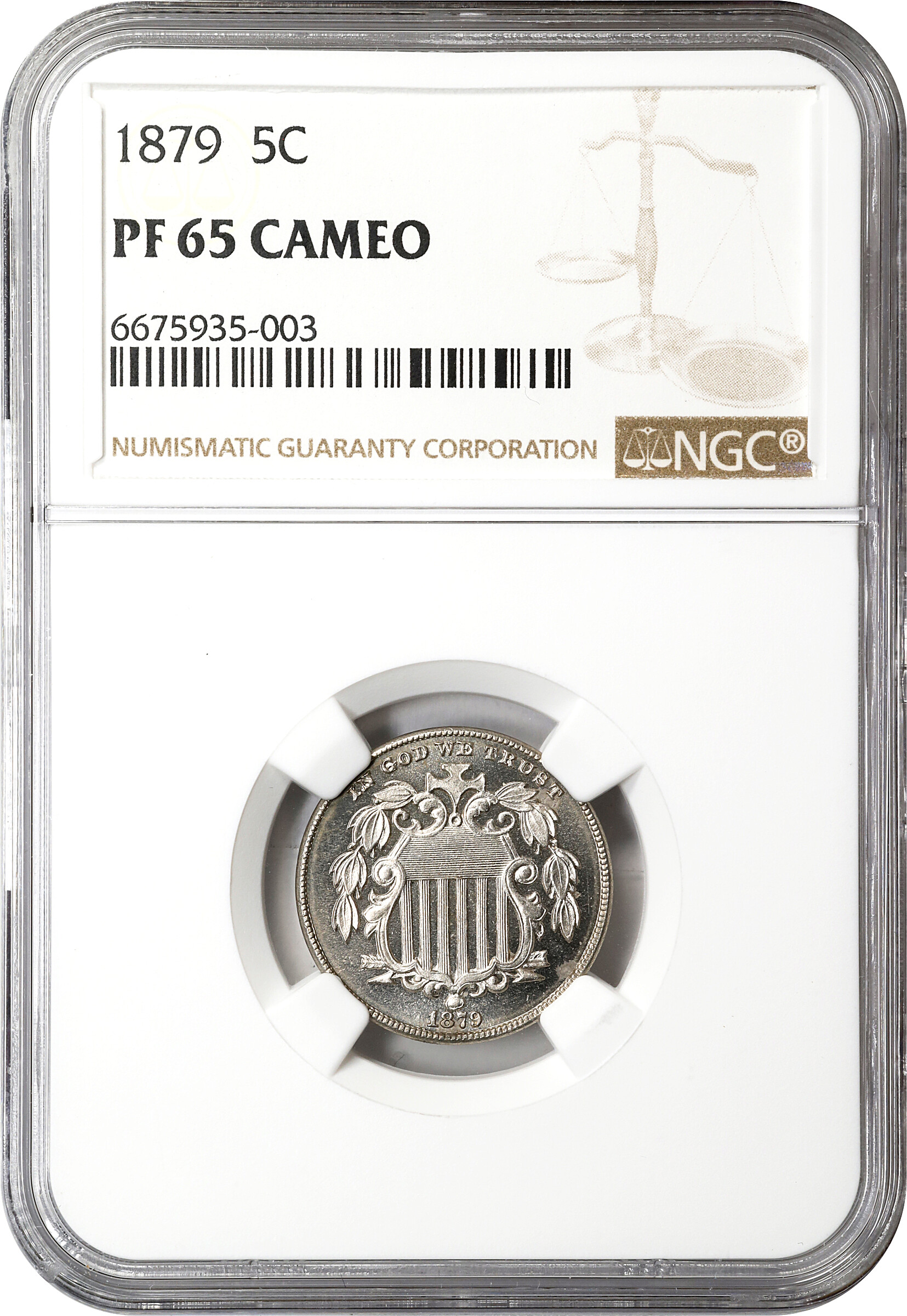 1879 5c PR CAM PR63 CAM thumbnail 19
