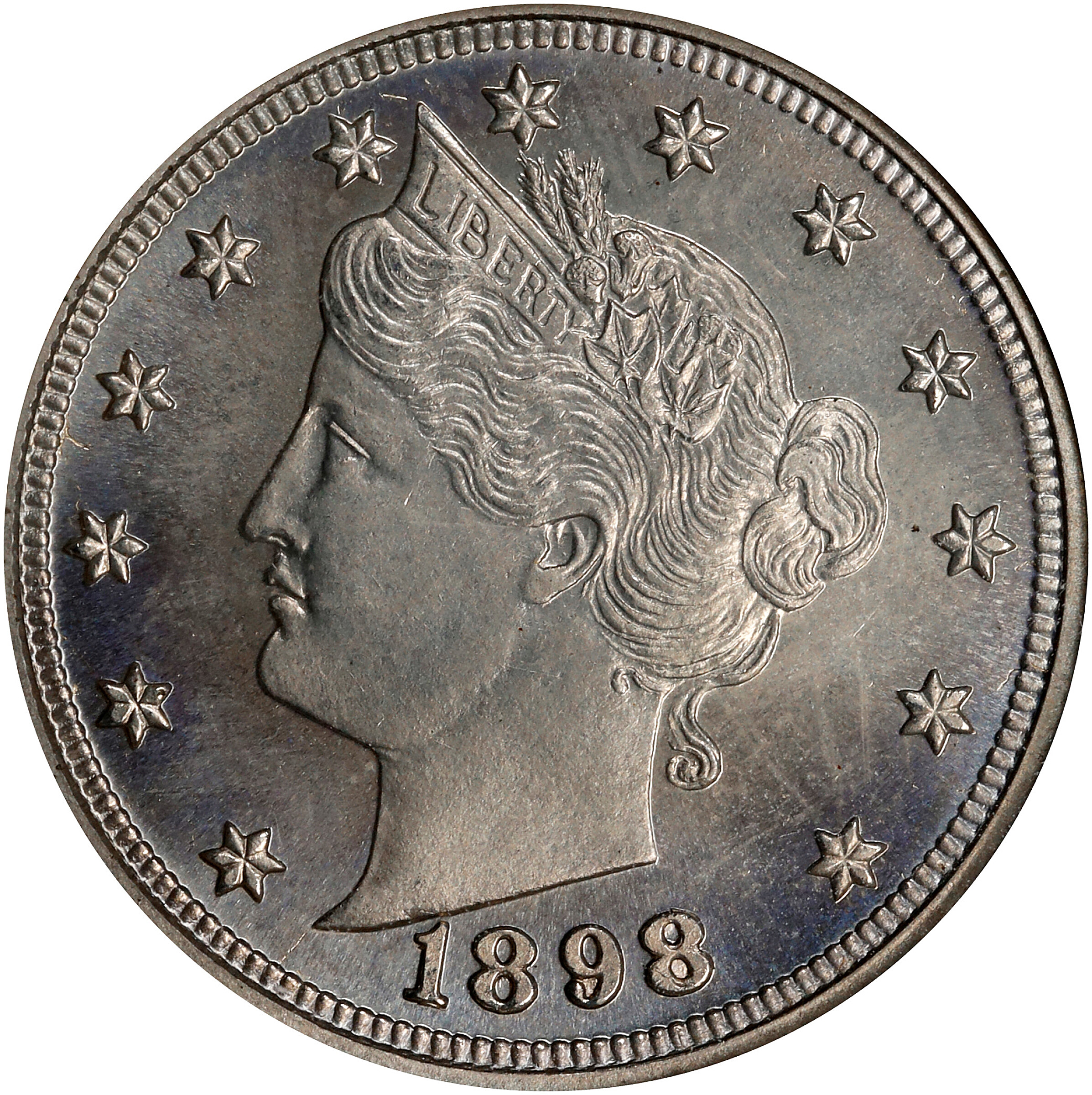 1898 Liberty Head Nickel. Proof-67 (NGC).