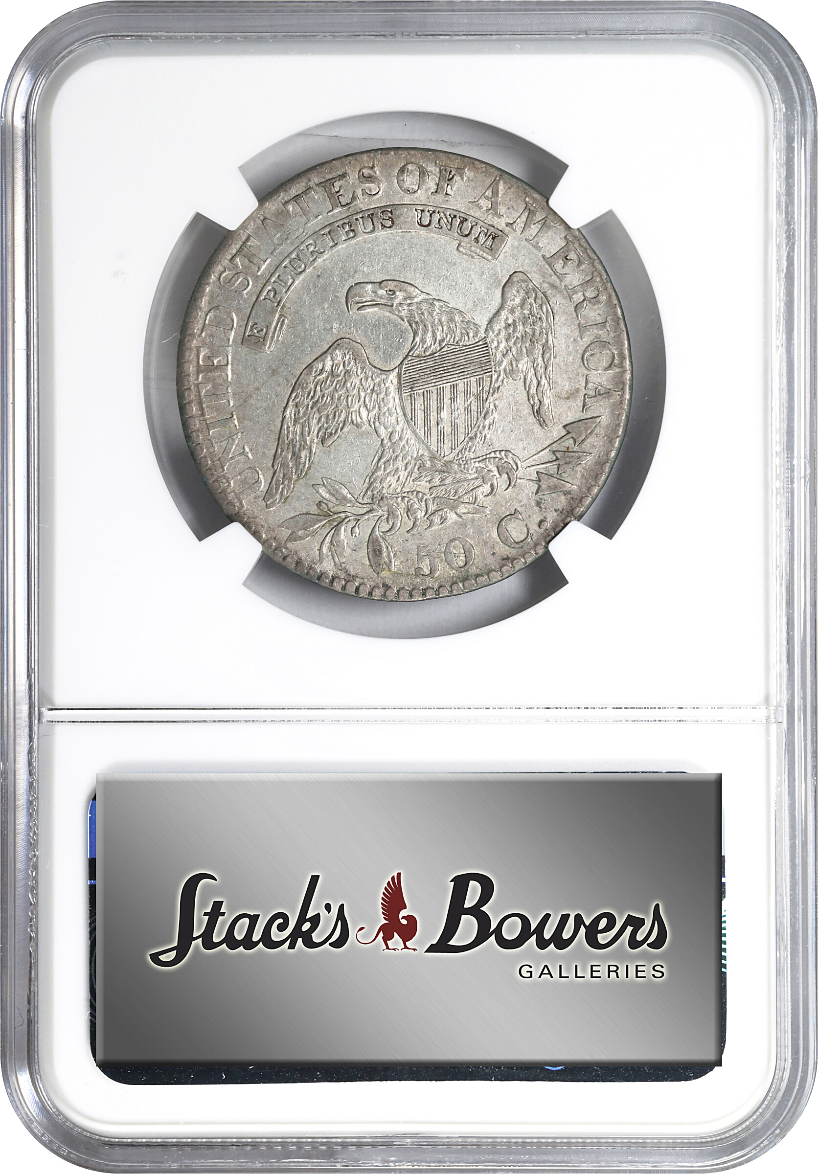 1824 50c Over Various Dates AU50 thumbnail 5