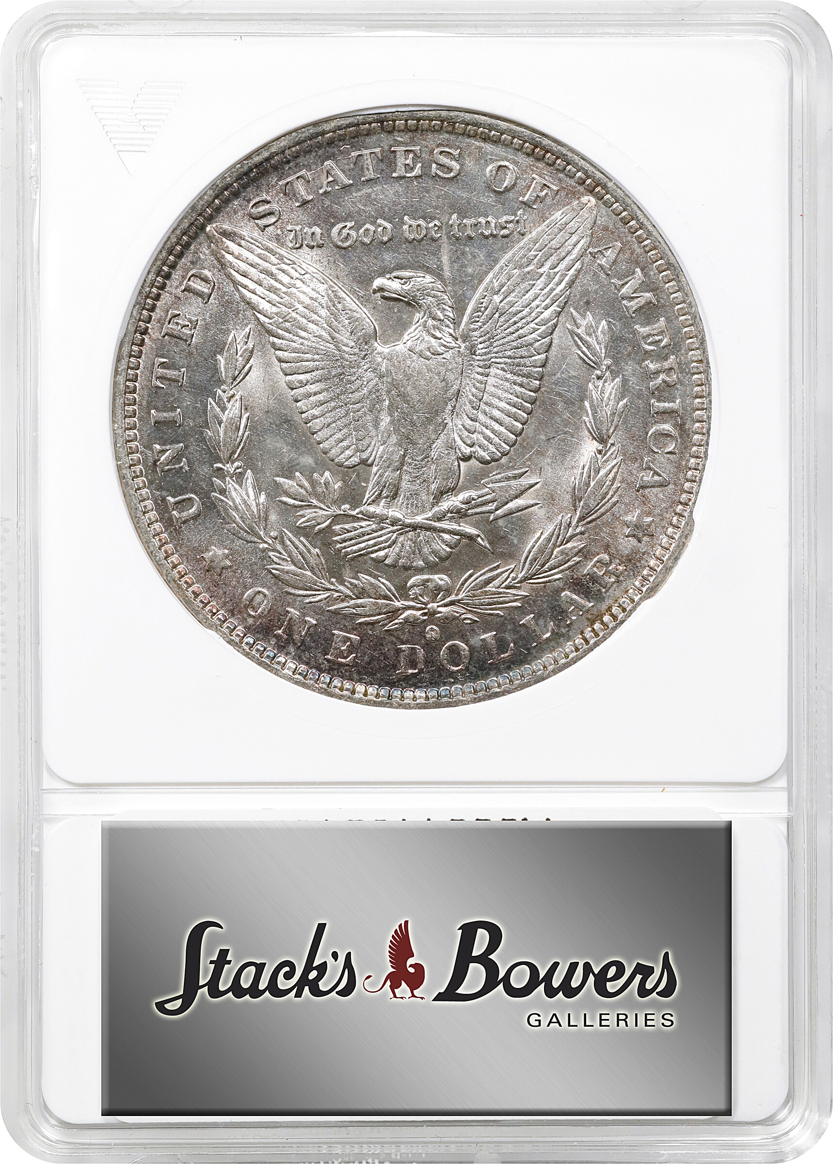 1882-O/S $1  O/S Recessed EDS, VAM-4 AU58 thumbnail 4