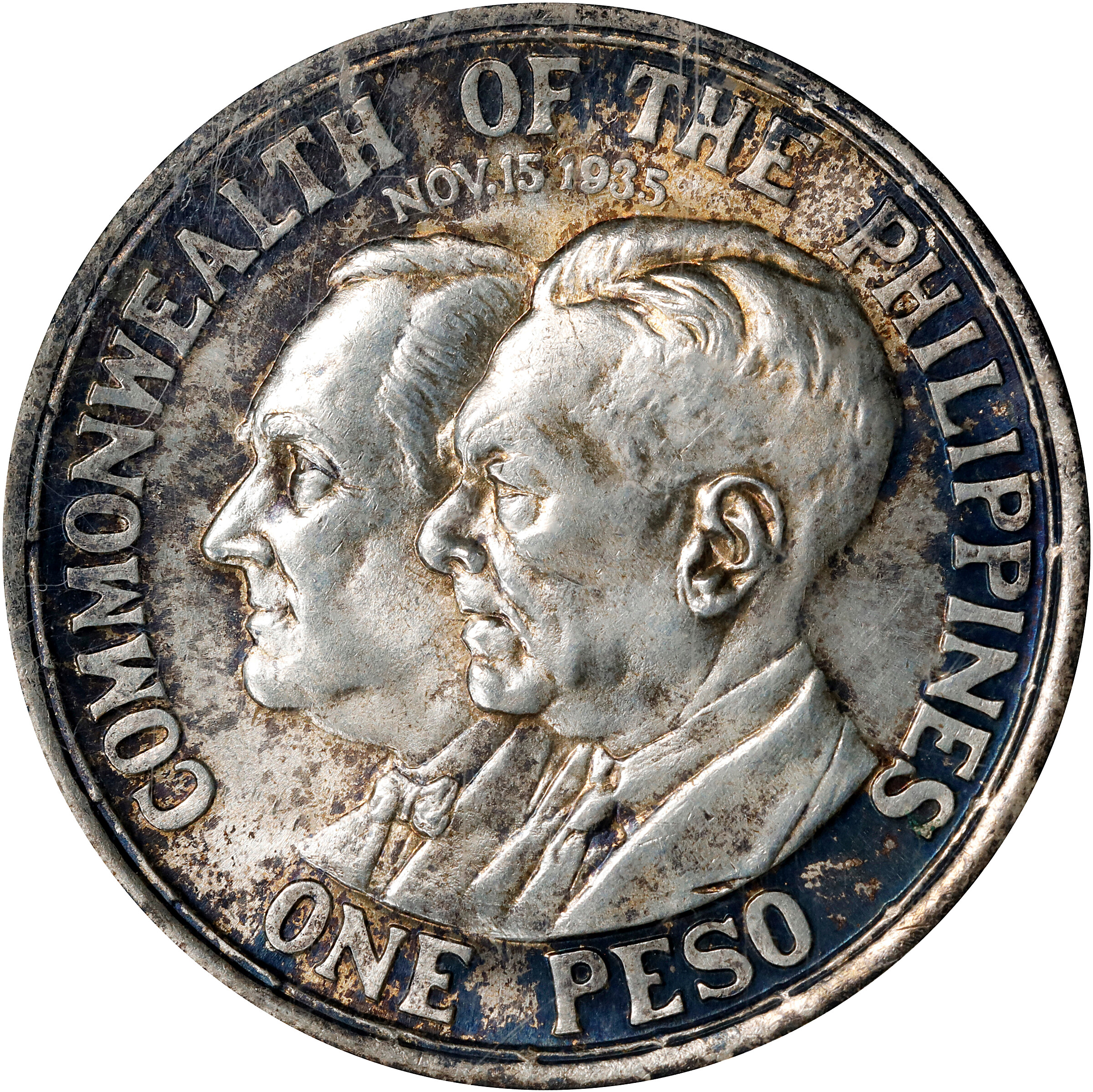 1936-M One Peso. KM-177. MS-61 (PCGS). OGH.