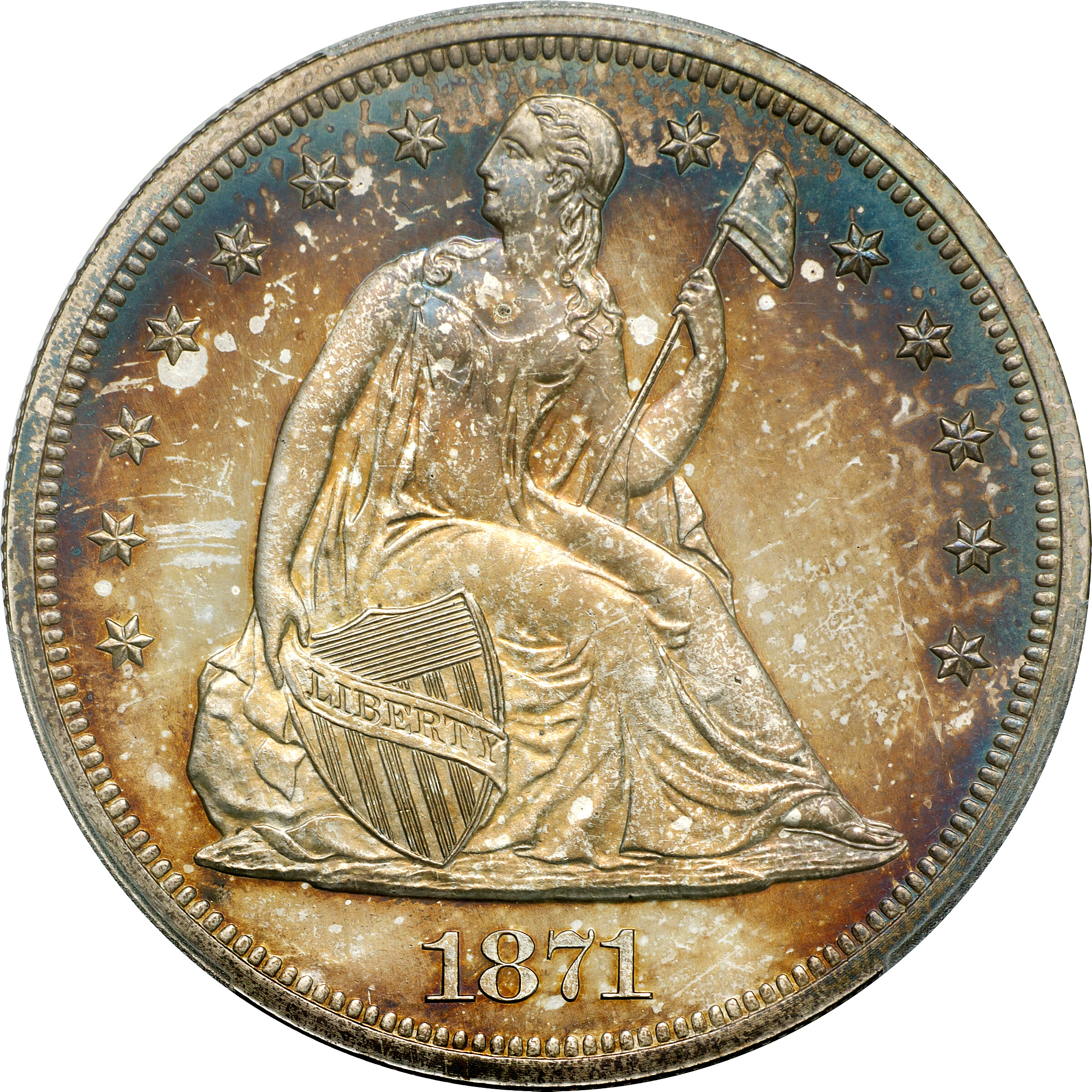 1871 $1 PR66 thumbnail 4