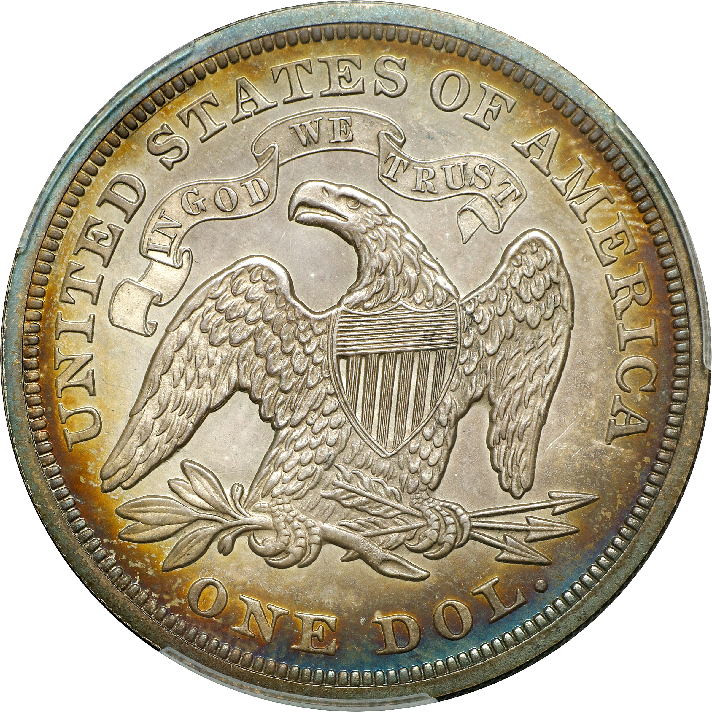 1871 $1 PR66 thumbnail 5