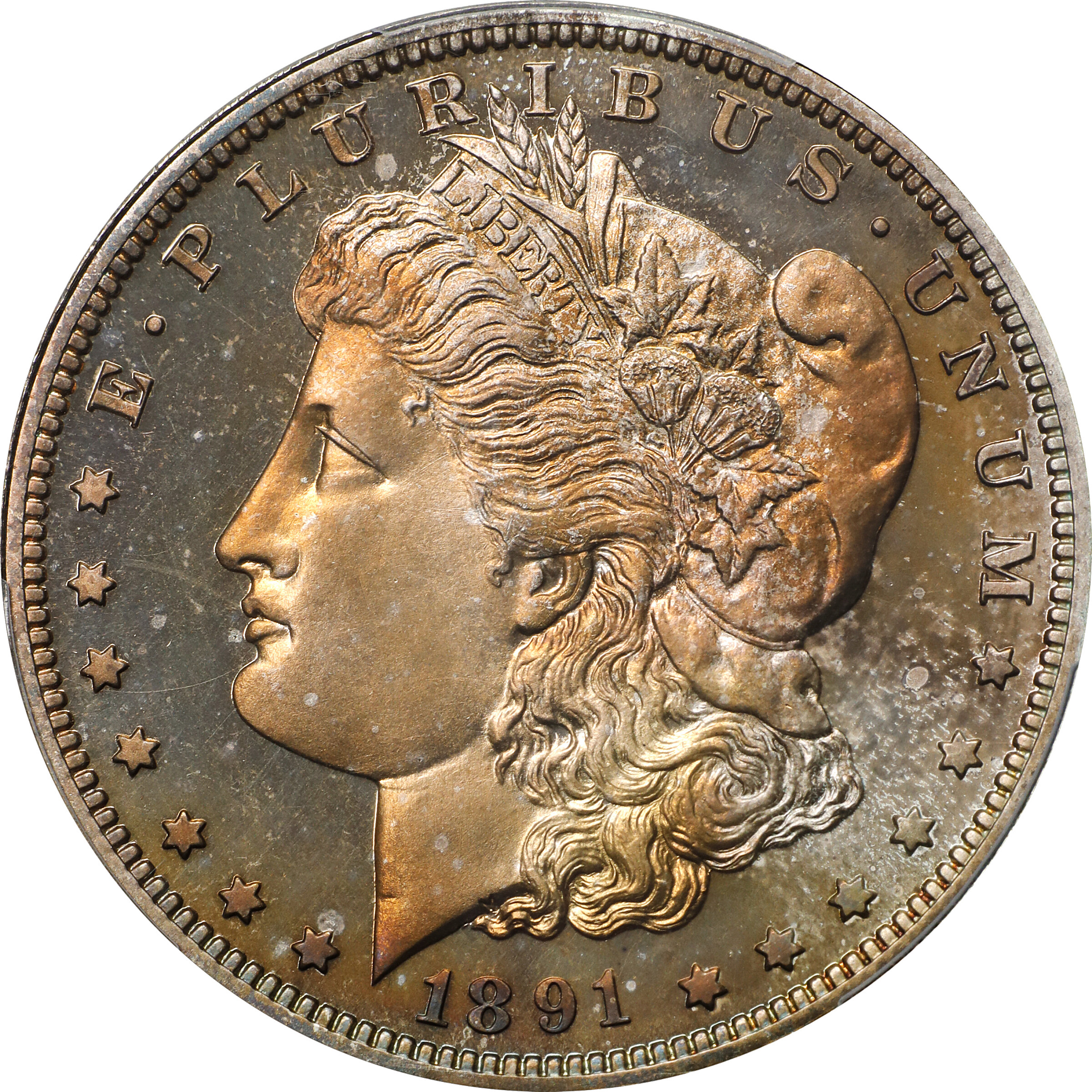 1891 $1 PR67 CAC thumbnail 7