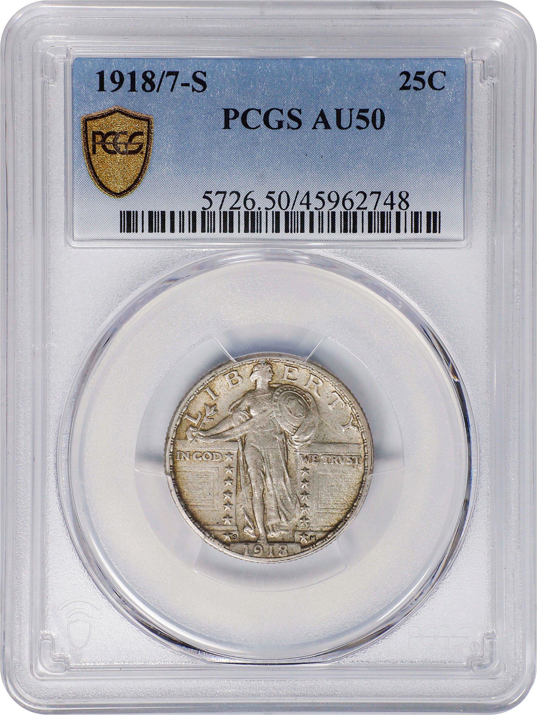 1918/7-S 25c MS61 thumbnail 19