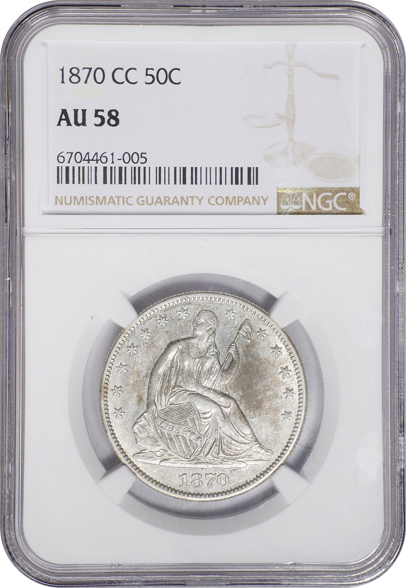 1870-CC 50c MS63 thumbnail 11