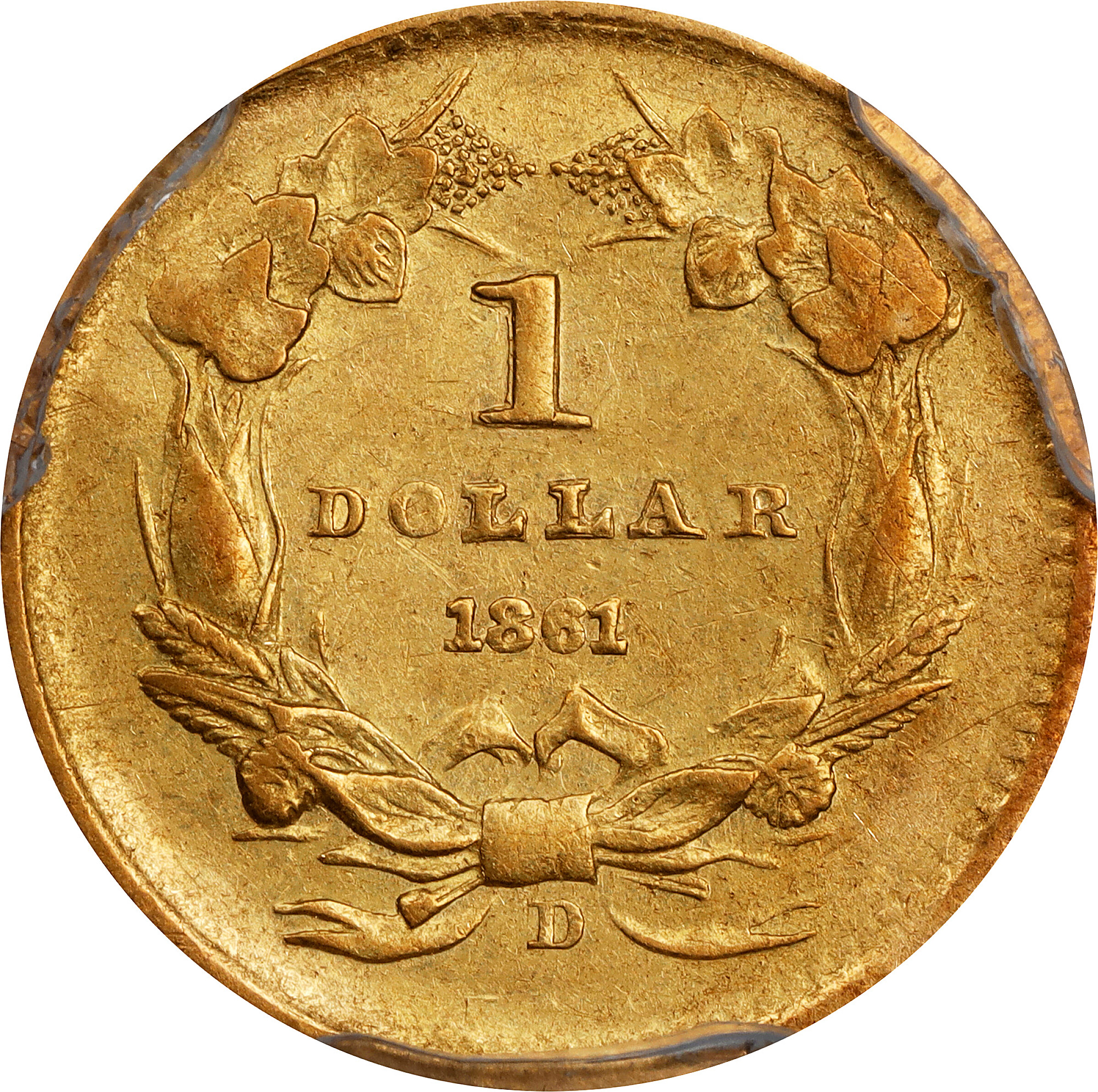 1861-D G$1 F15 thumbnail 17