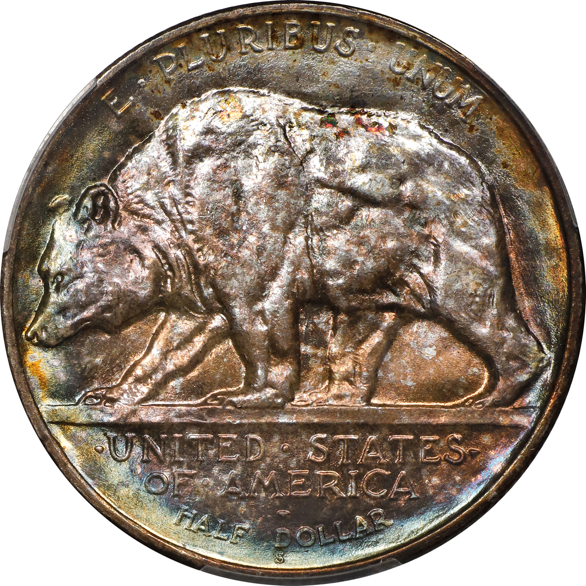 1925-S 50c California Jubilee MS68 thumbnail 2