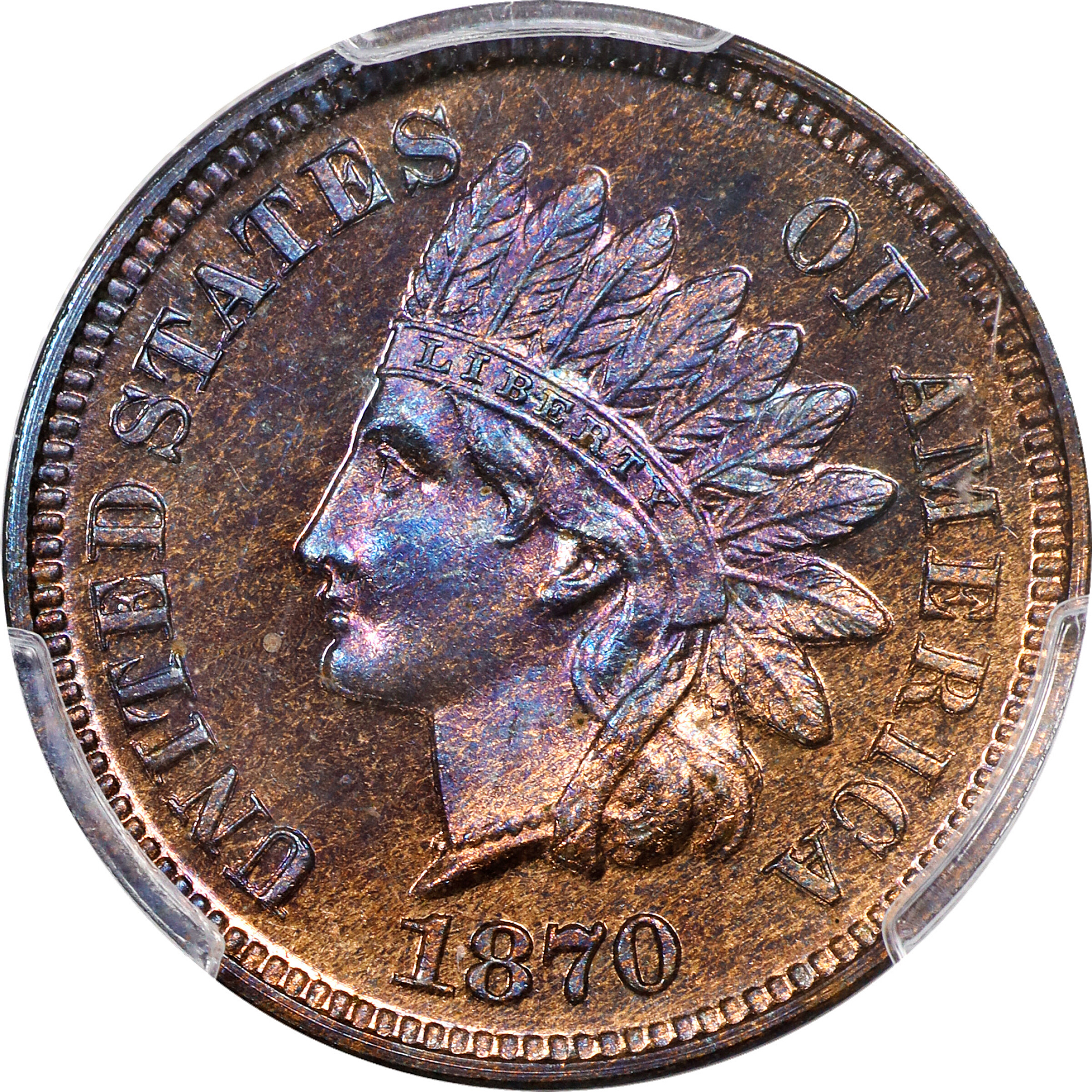 1870 1c PR BN PR65 BN thumbnail 17