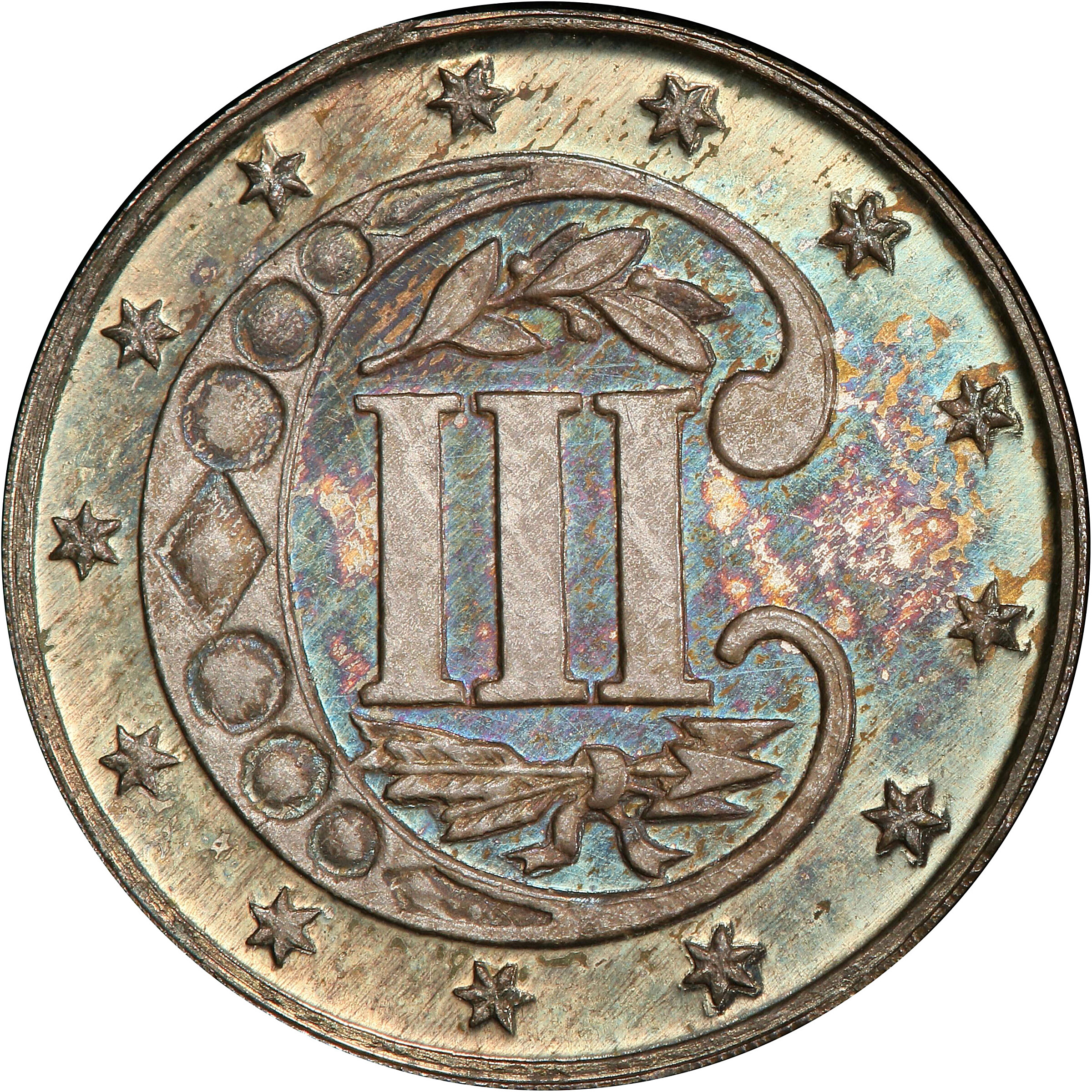 1870 3cS PR66 thumbnail 2