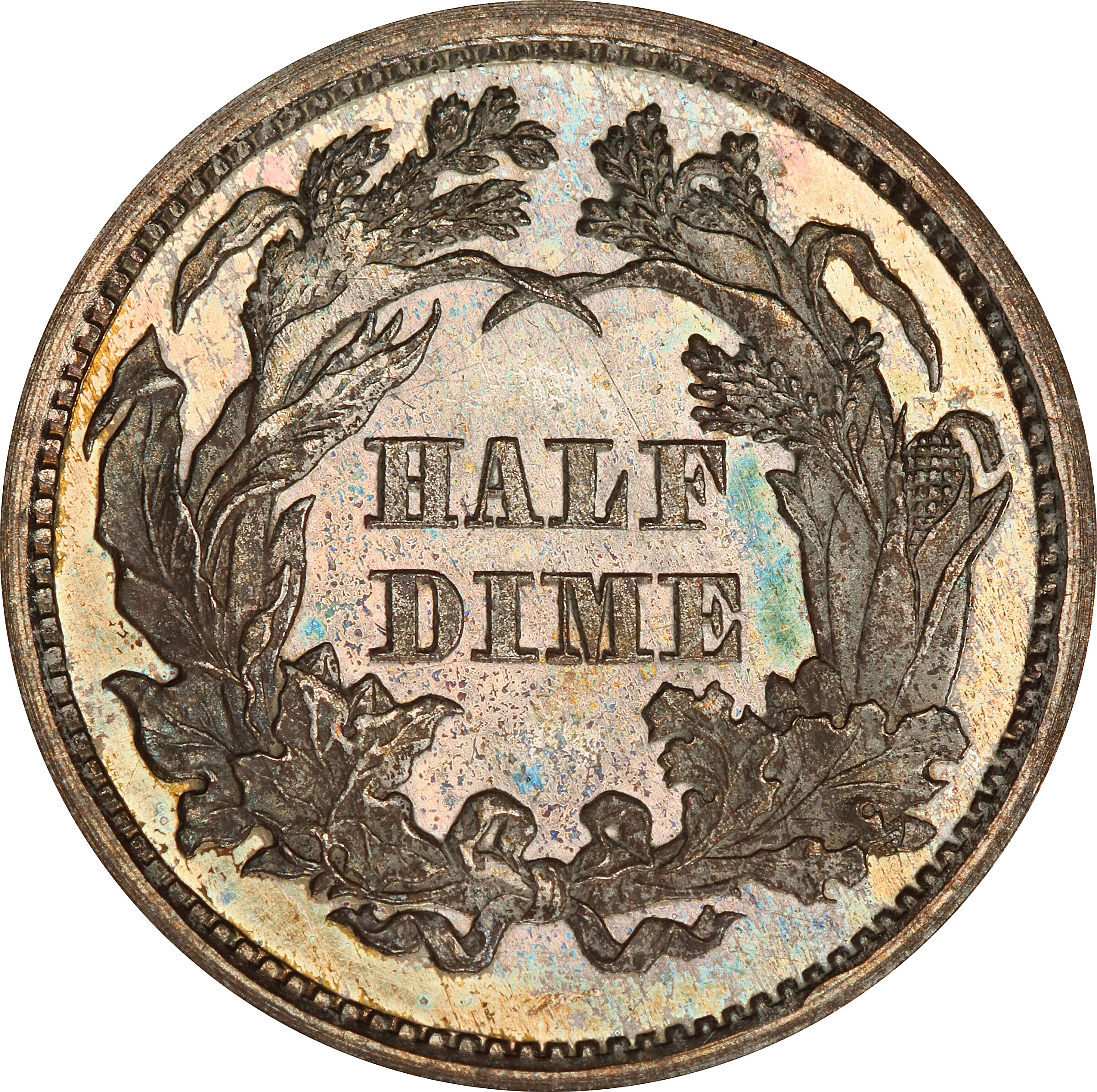 1868 H10c PR65 thumbnail 3