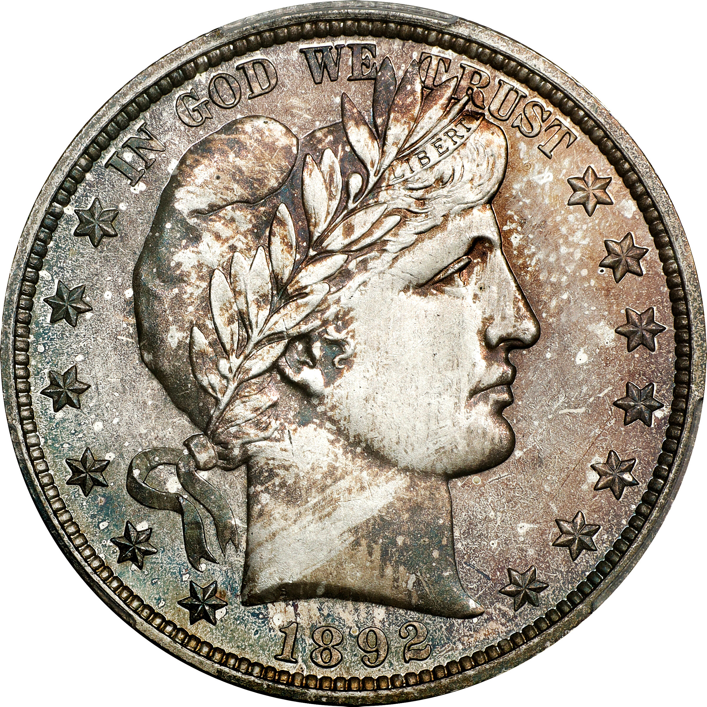 1892 50c PR66 CAC thumbnail 3
