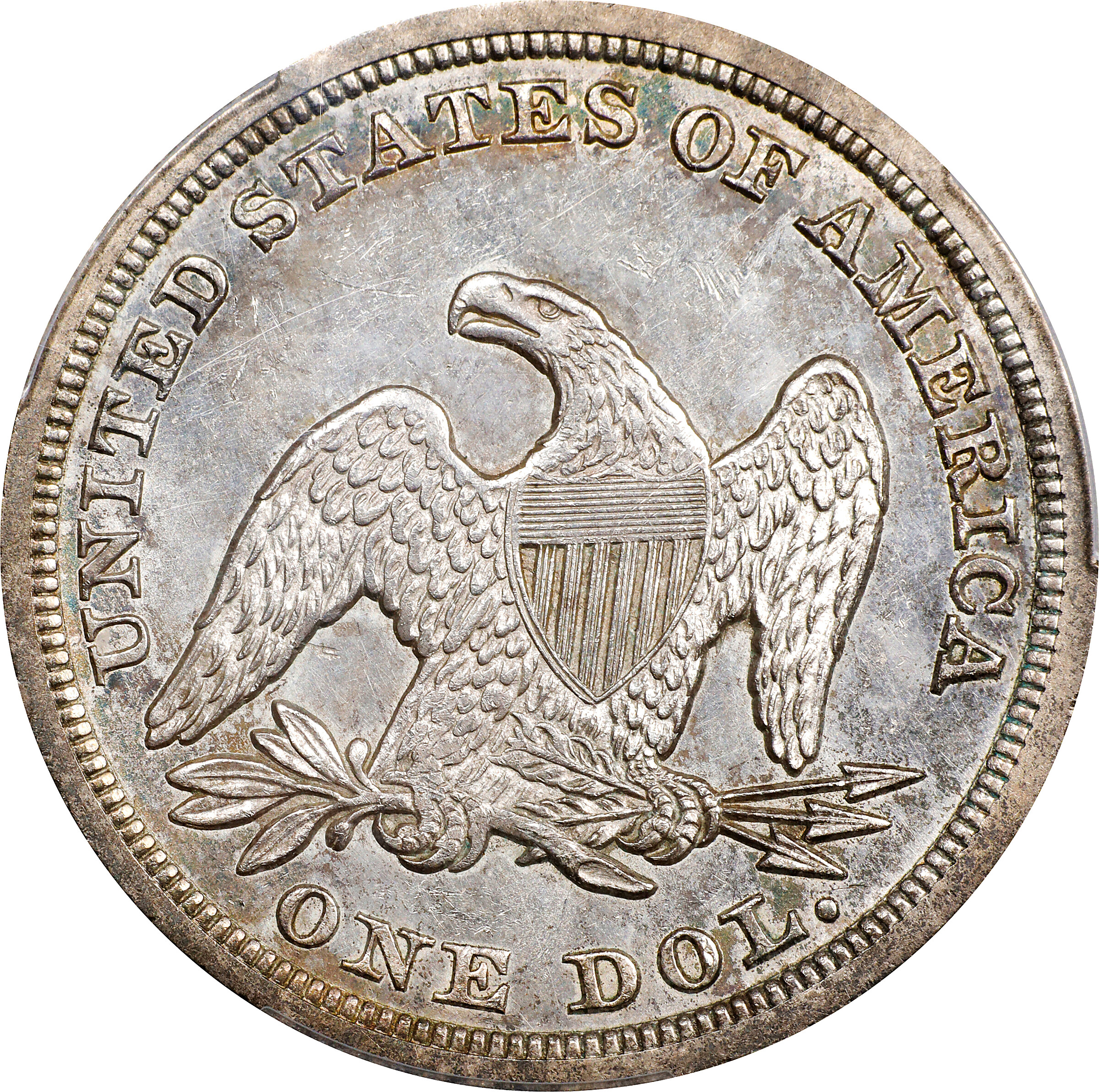 1847 $1 MS62 thumbnail 4