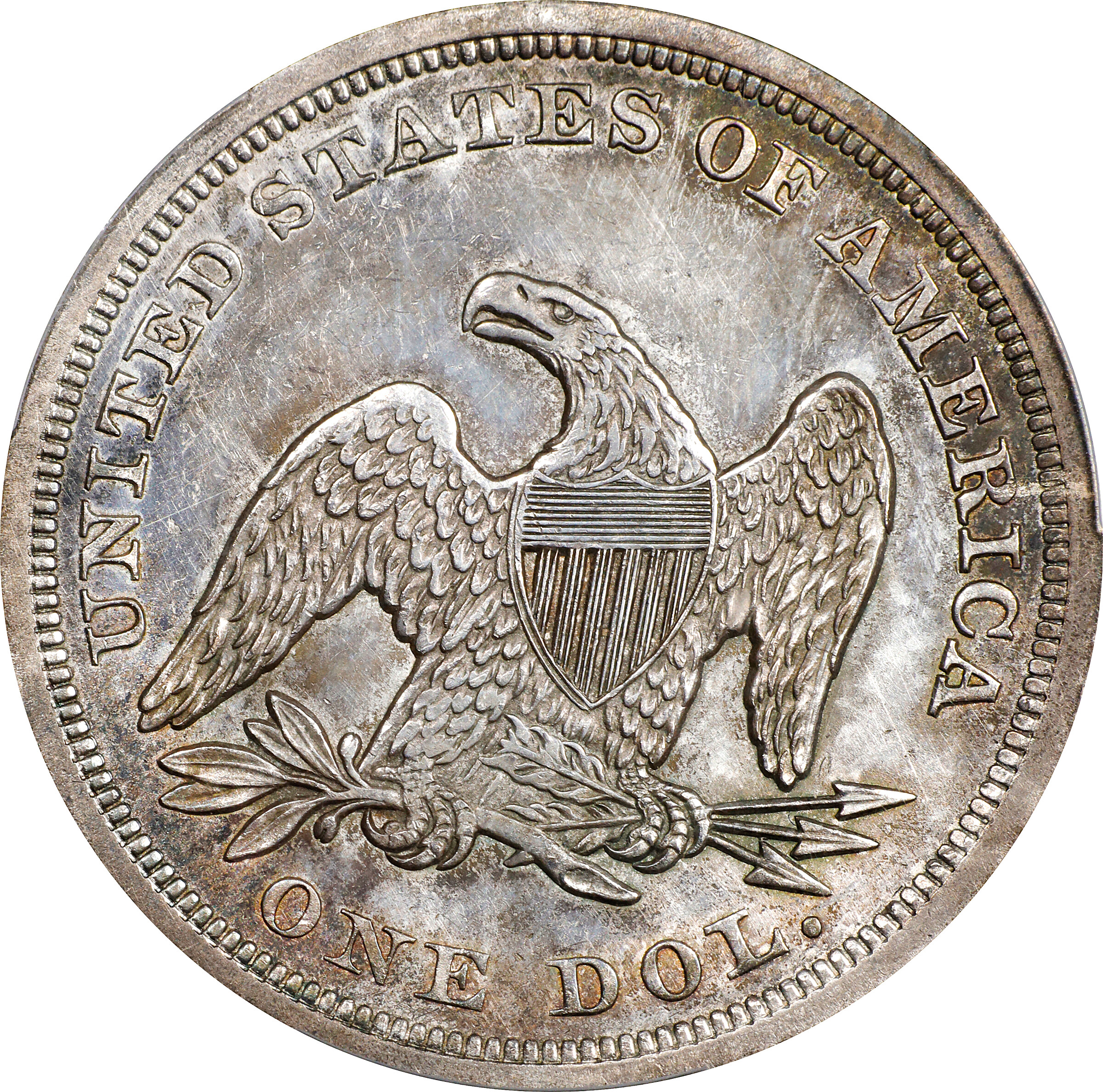 1849 $1 MS63 thumbnail 4