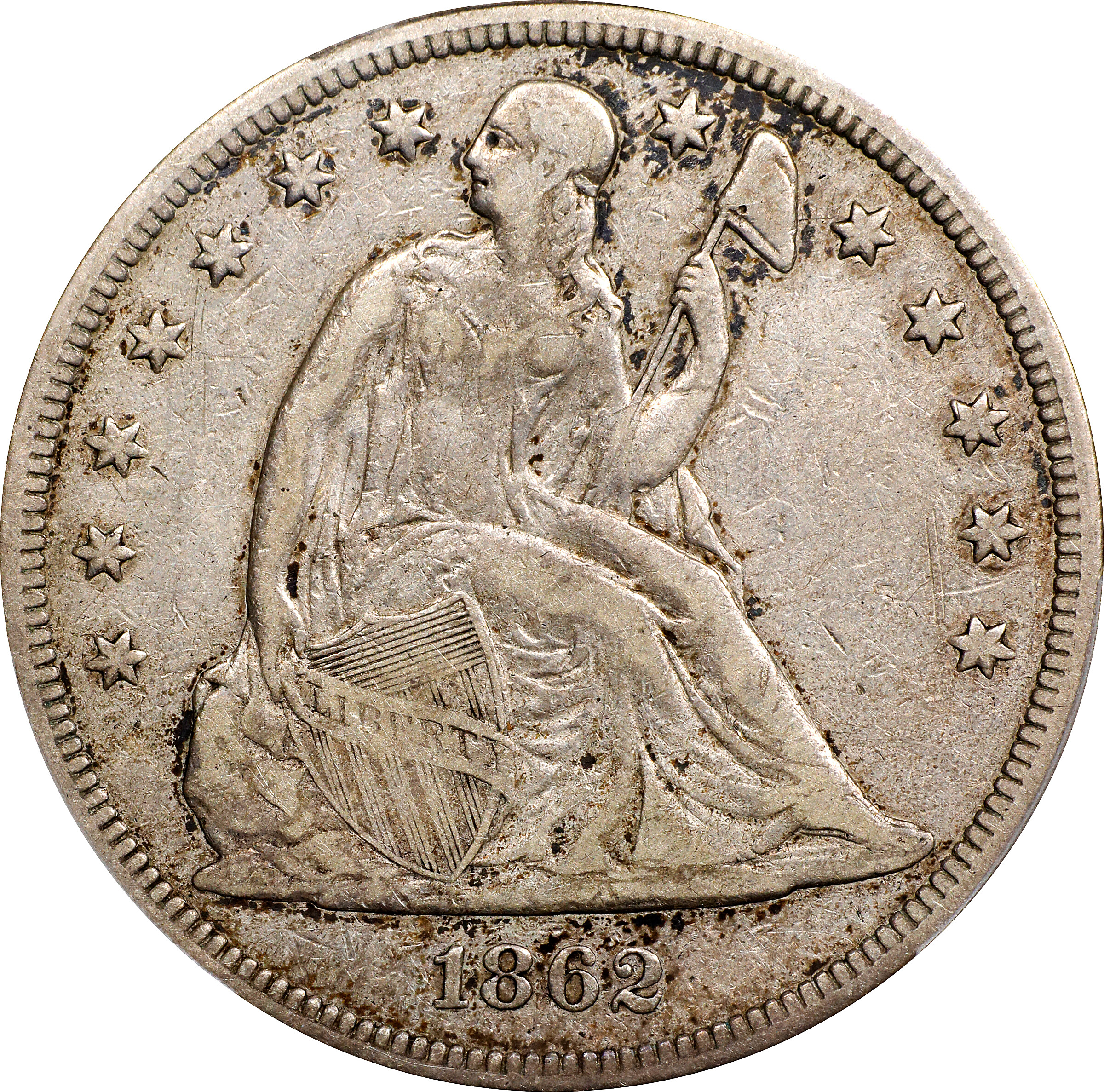 1862 $1 VG10 thumbnail 25