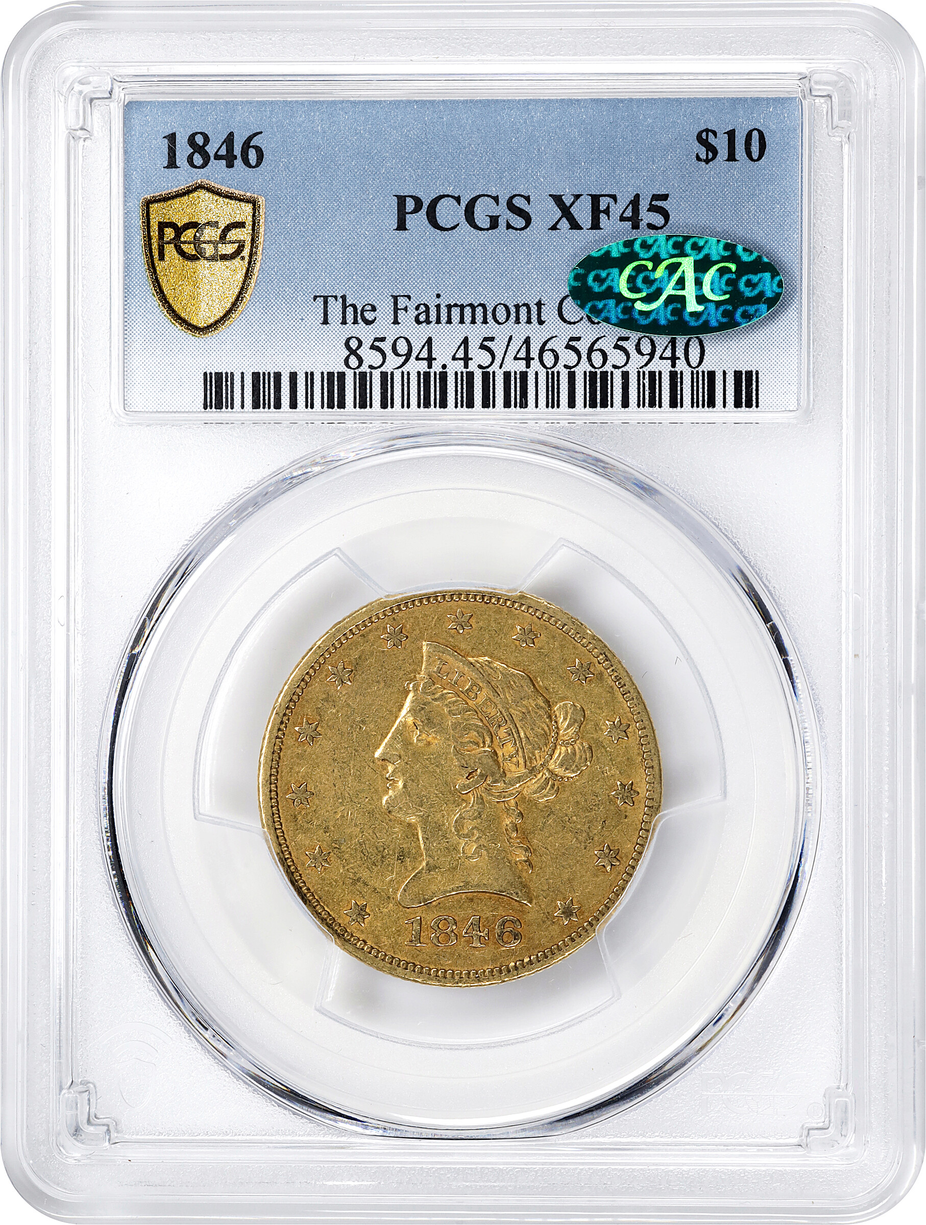 1846 $10 XF45 thumbnail 4