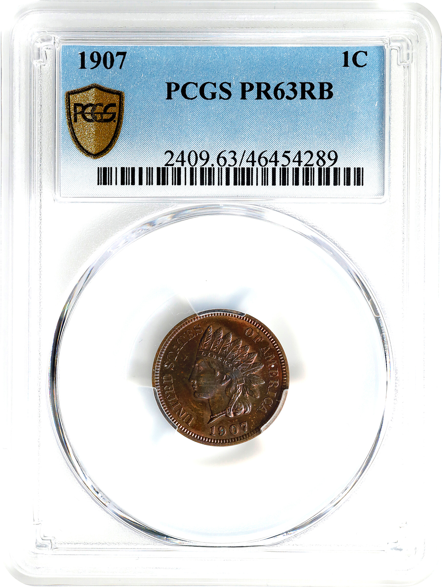 1907 1c PR RB PR60 RB thumbnail 11