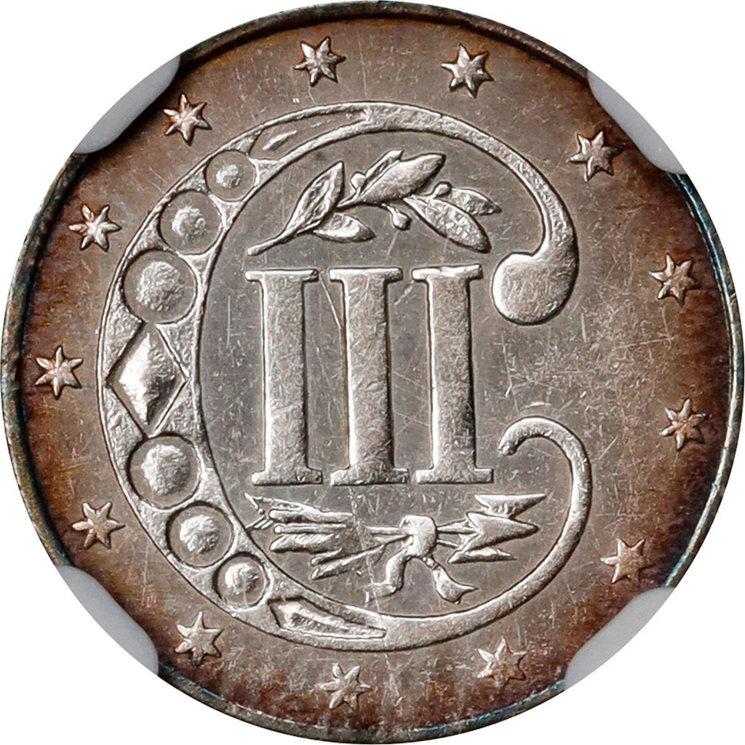 1859 3cS PR60 CAC thumbnail 4
