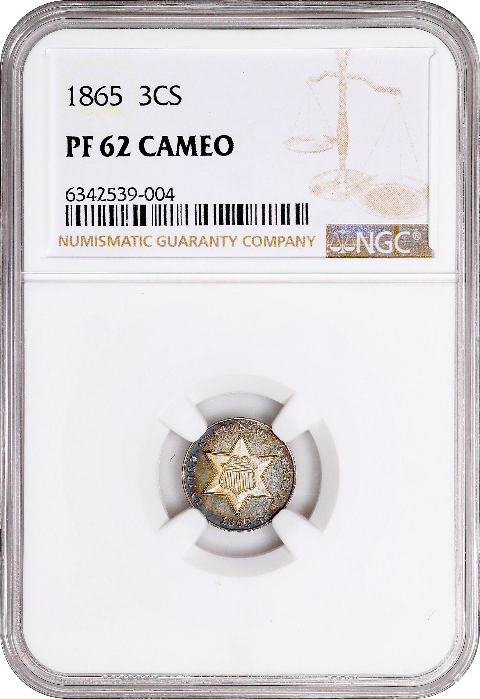 1865 3cS PR CAM PR63 CAM thumbnail 3