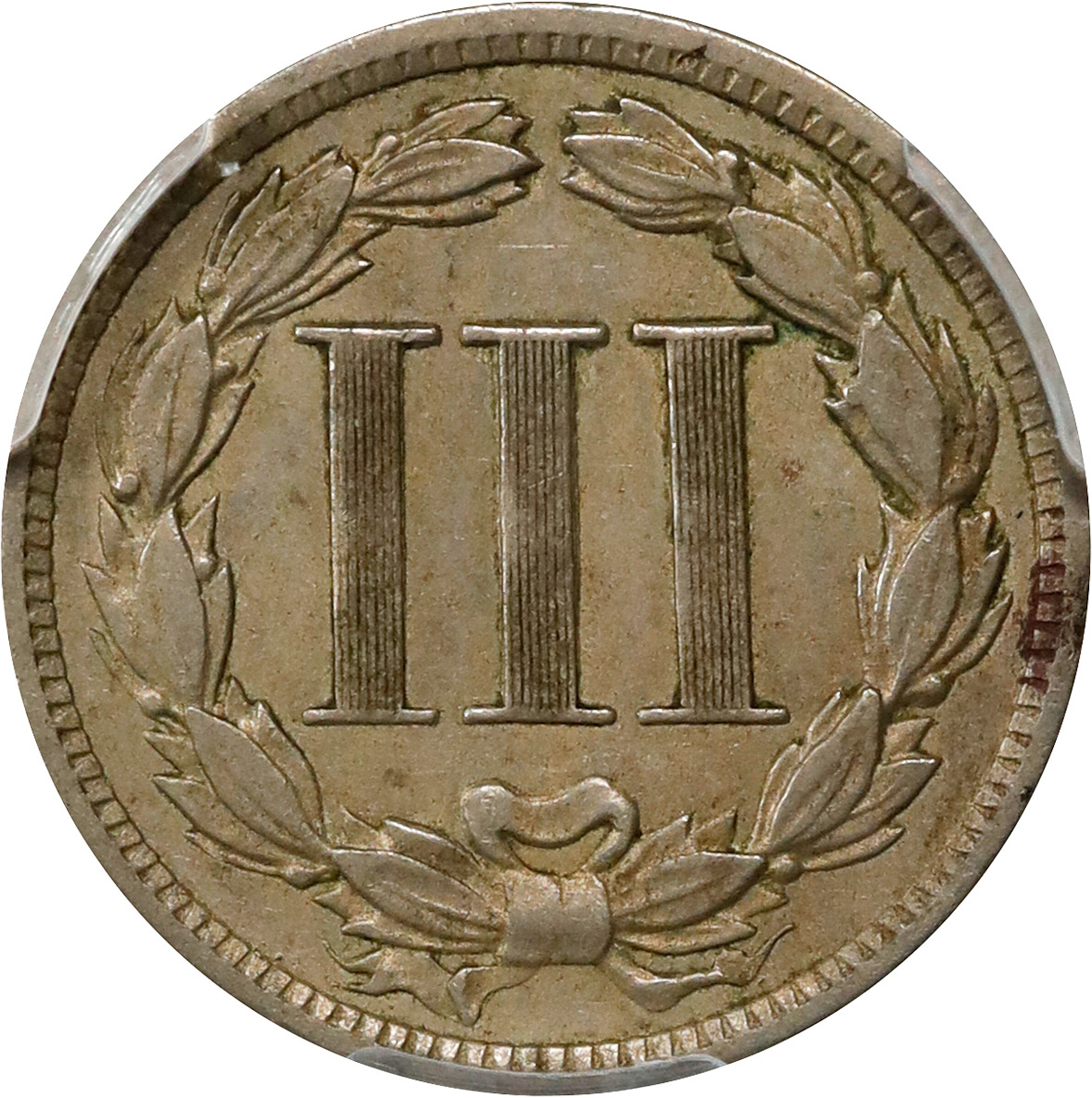 1889 3cN AU50 thumbnail 4