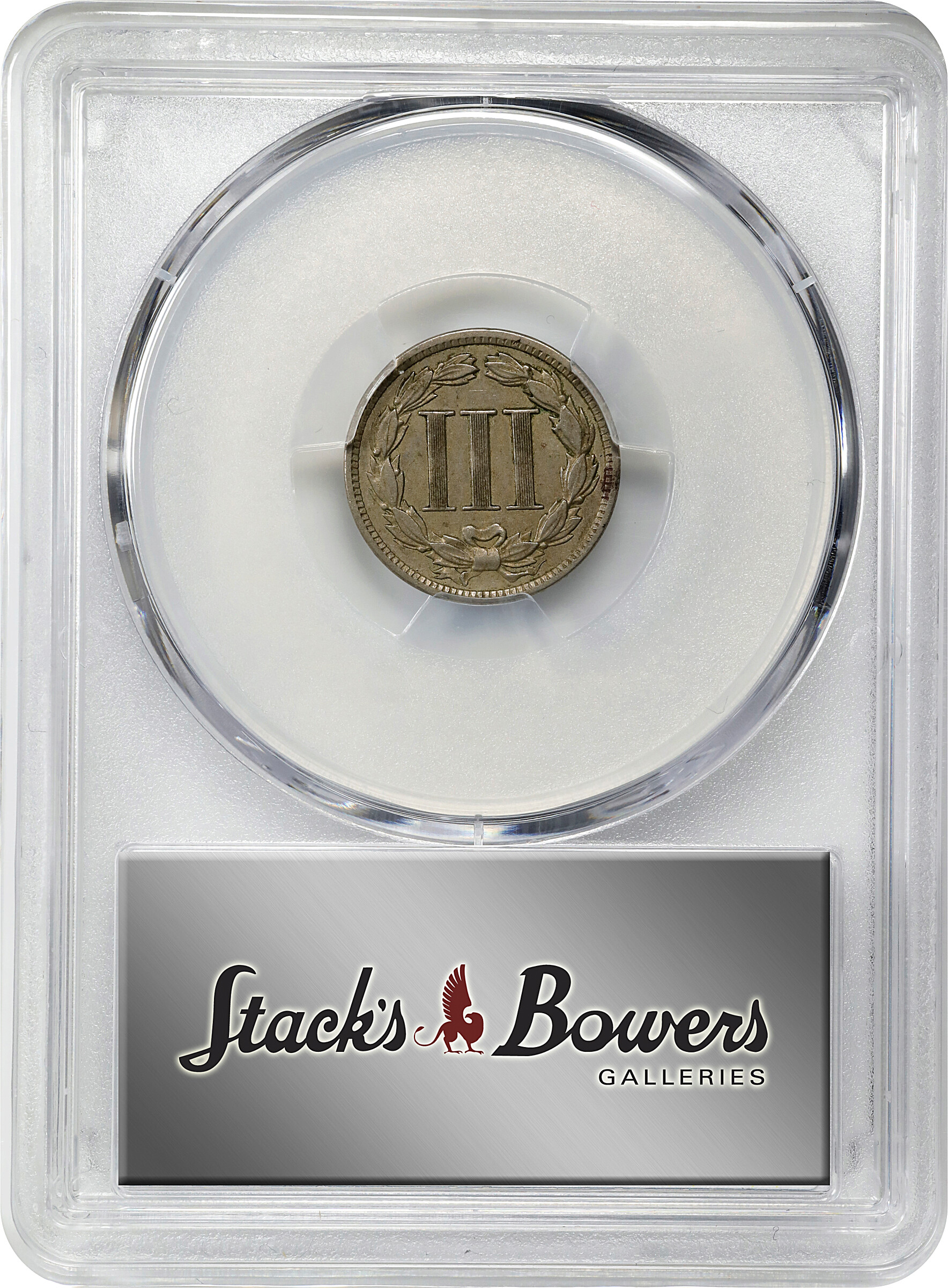 1889 3cN AU50 thumbnail 6