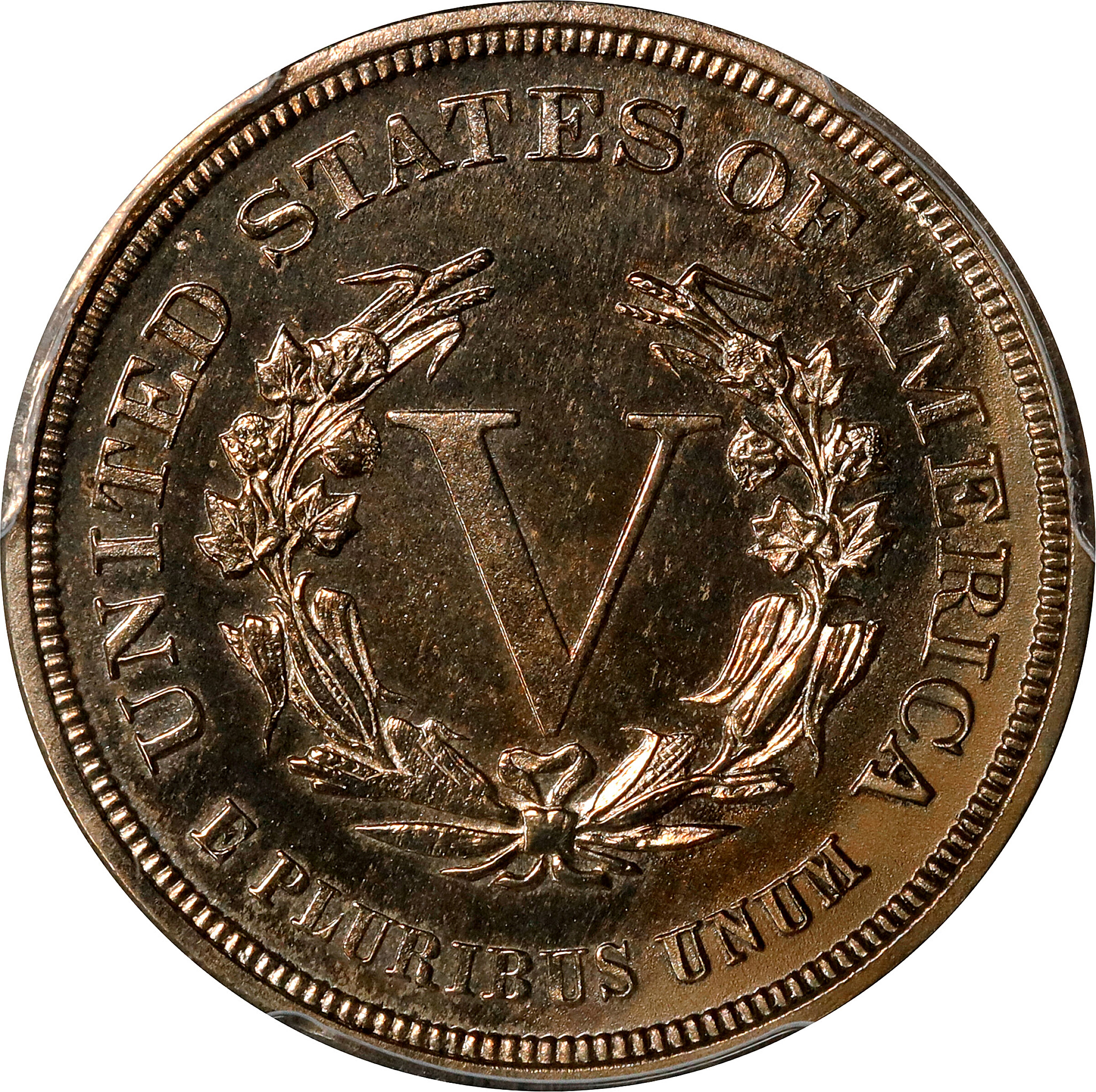 1883 5c No Cents PR CAM PR61 CAM thumbnail 2