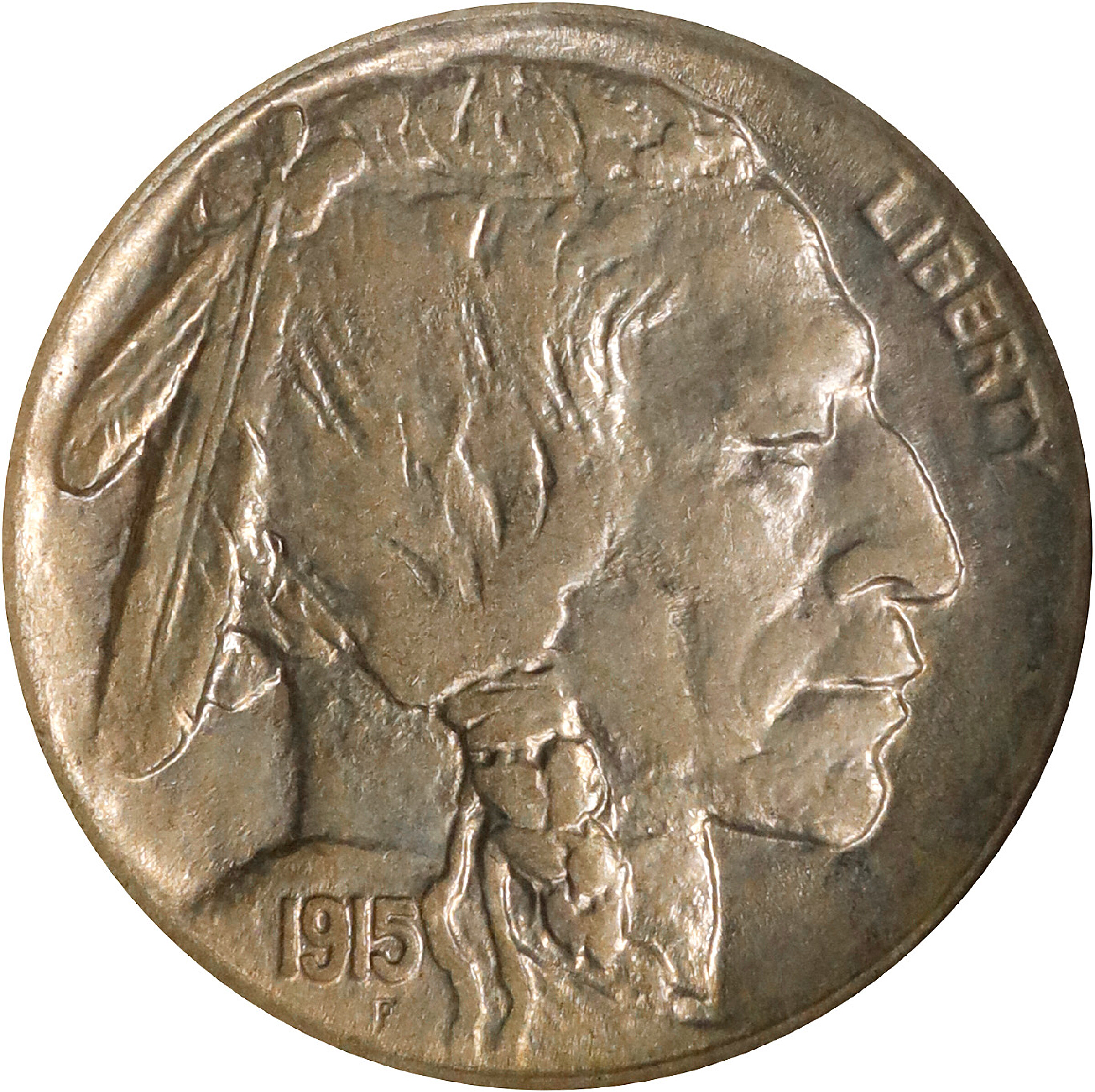 1915-D Buffalo Nickel. MS-61 (NGC).