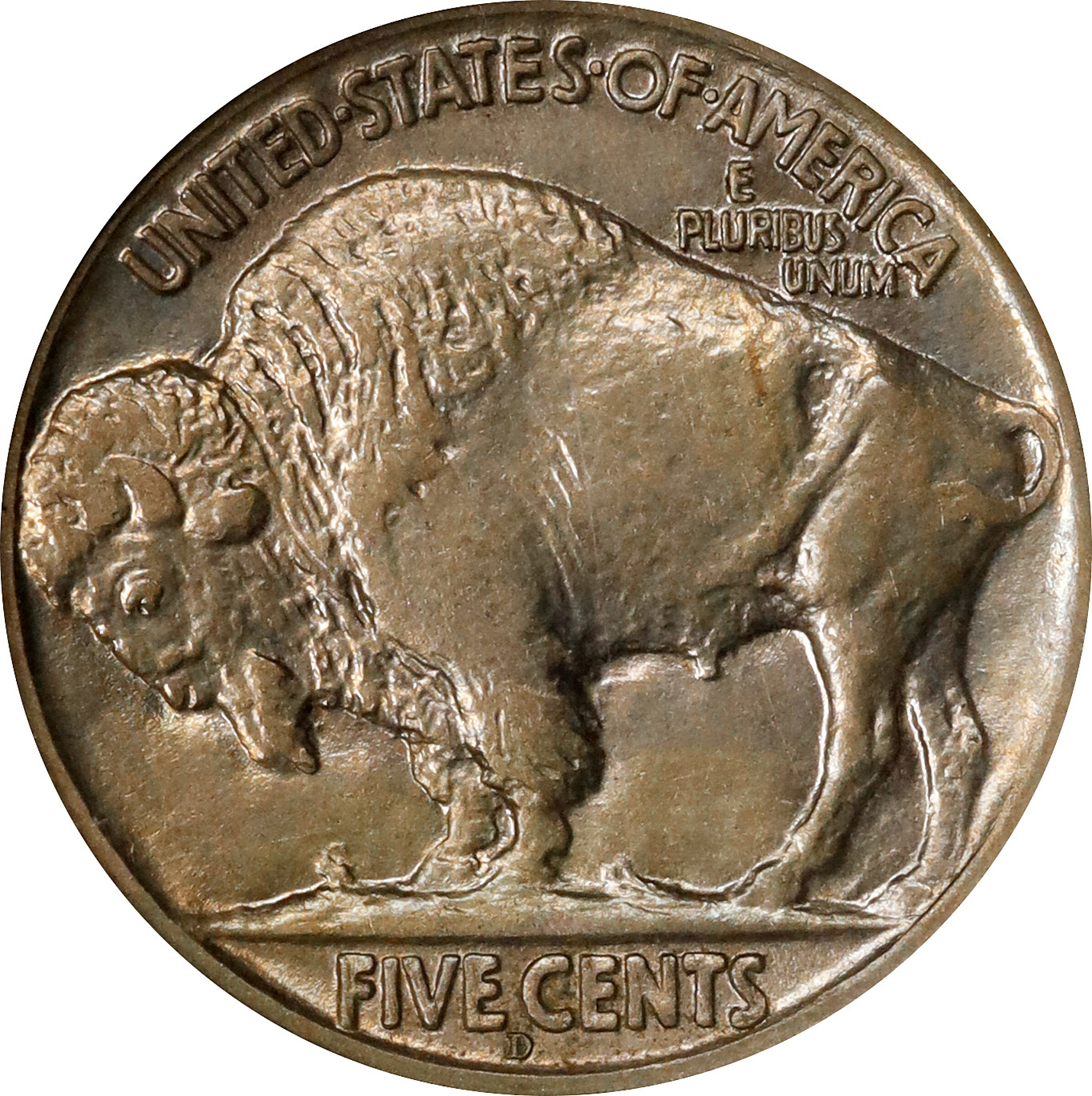 1915-D 5c MS61 thumbnail 2