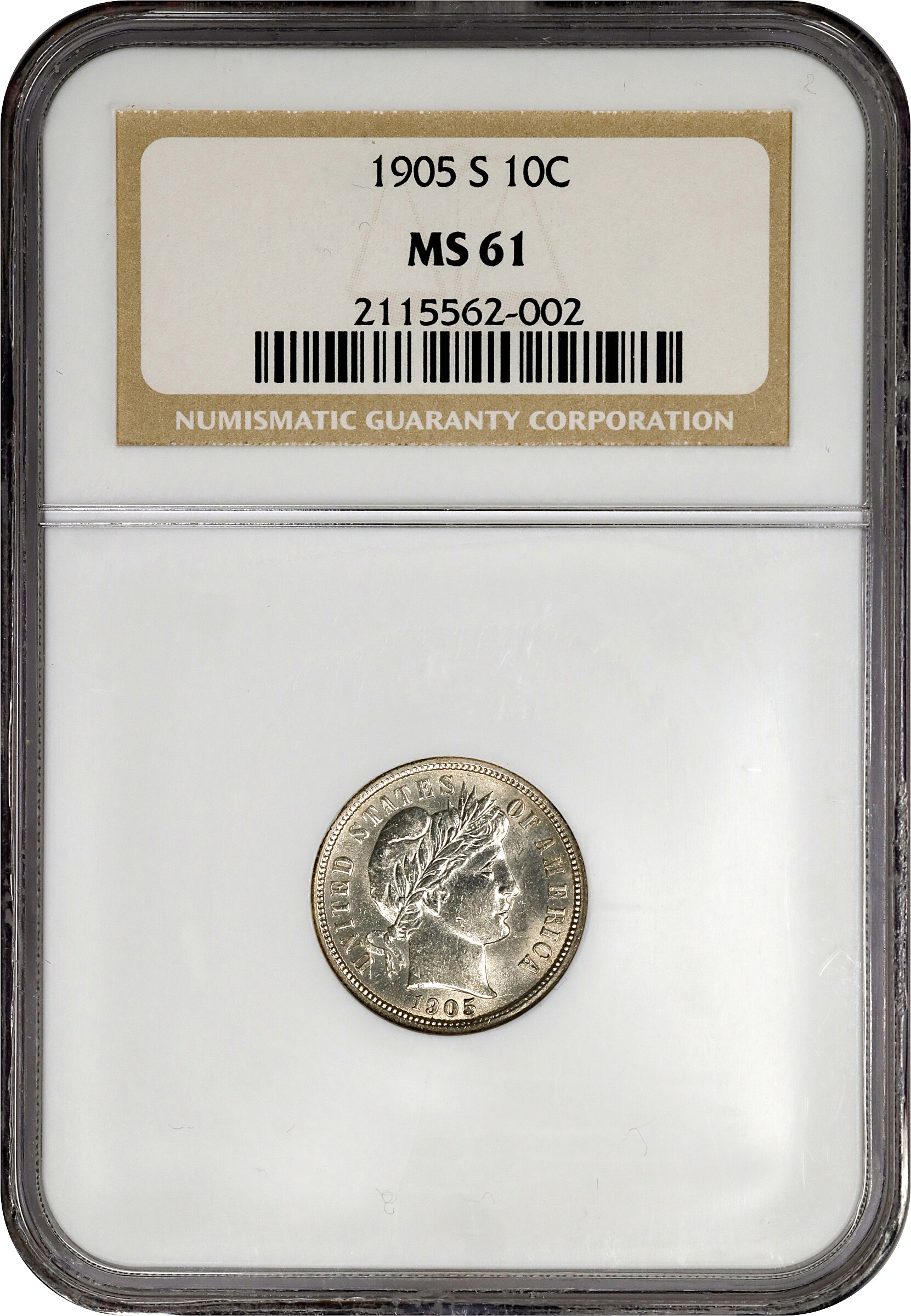 1905-S 10c AU50 thumbnail 23