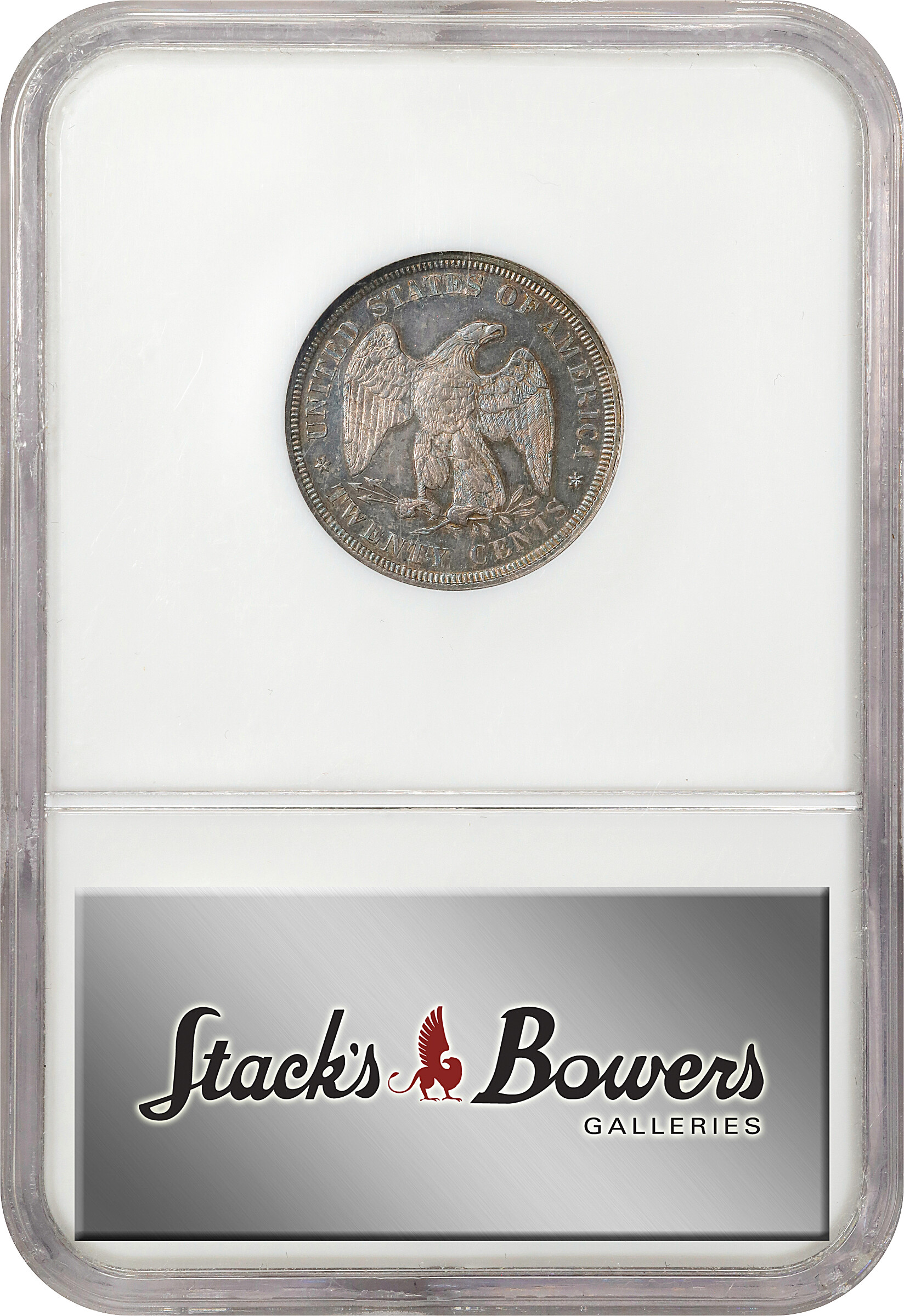 1875 20c AU58 CAC thumbnail 4
