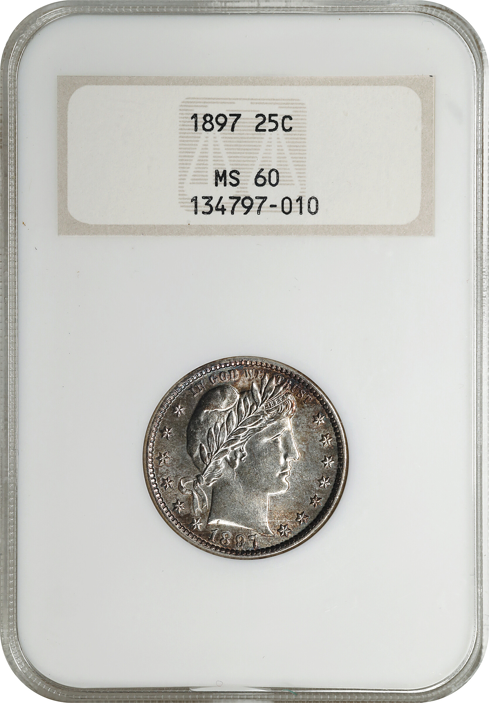 1897 25c MS60 thumbnail 3