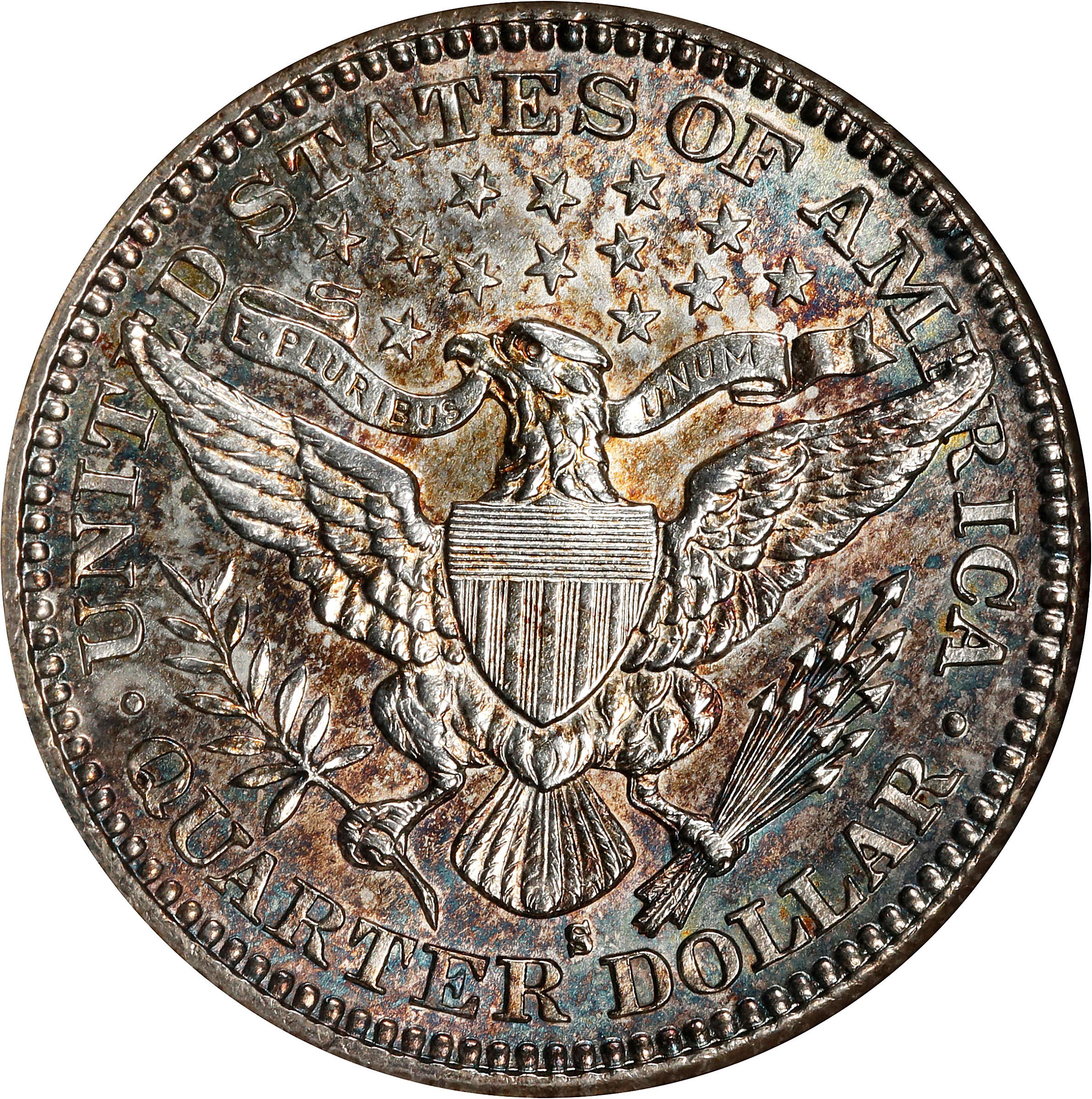 1902-S 25c MS61 thumbnail 2