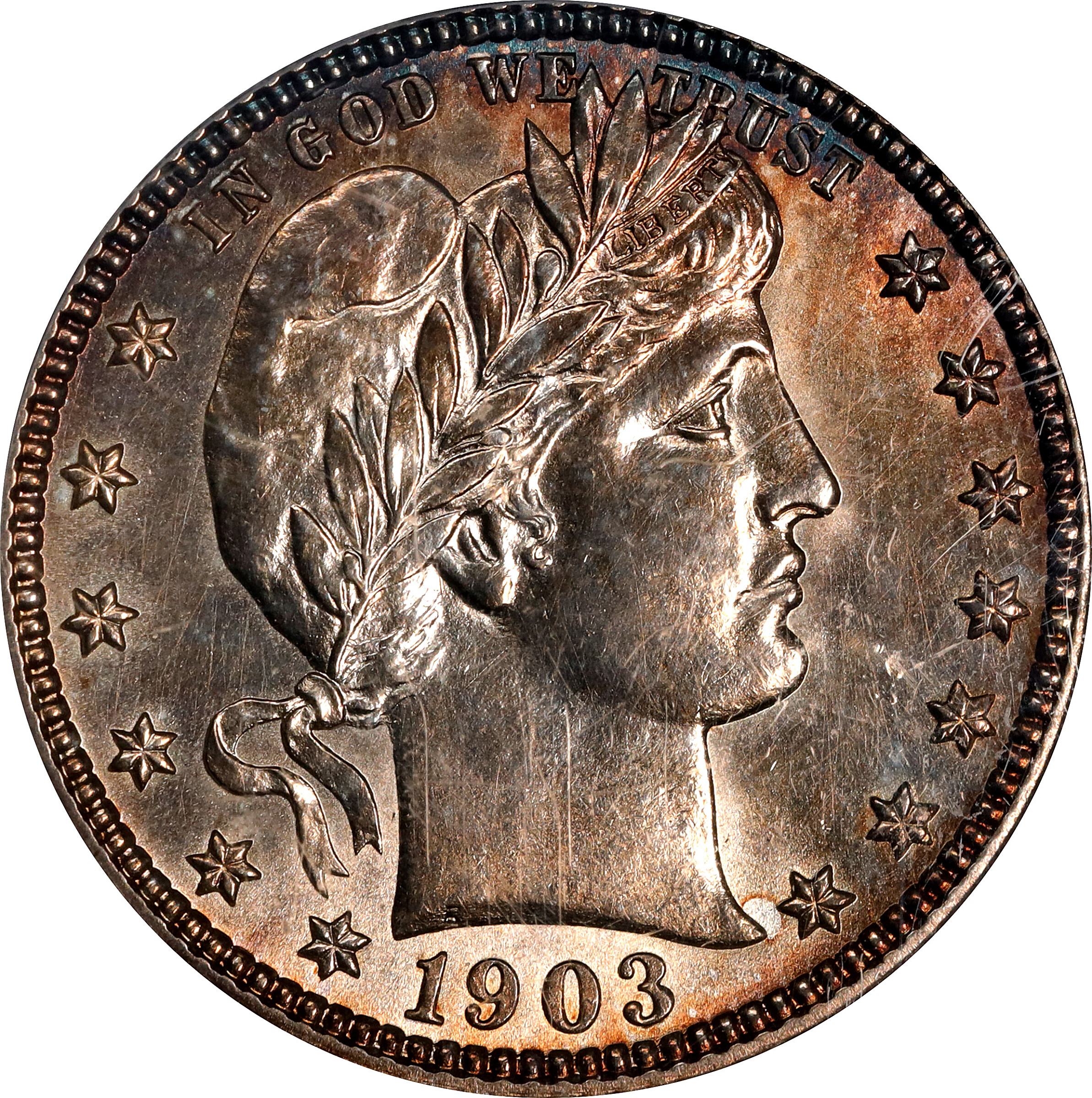 1903-O Barber Quarter. MS-63 (PCGS).