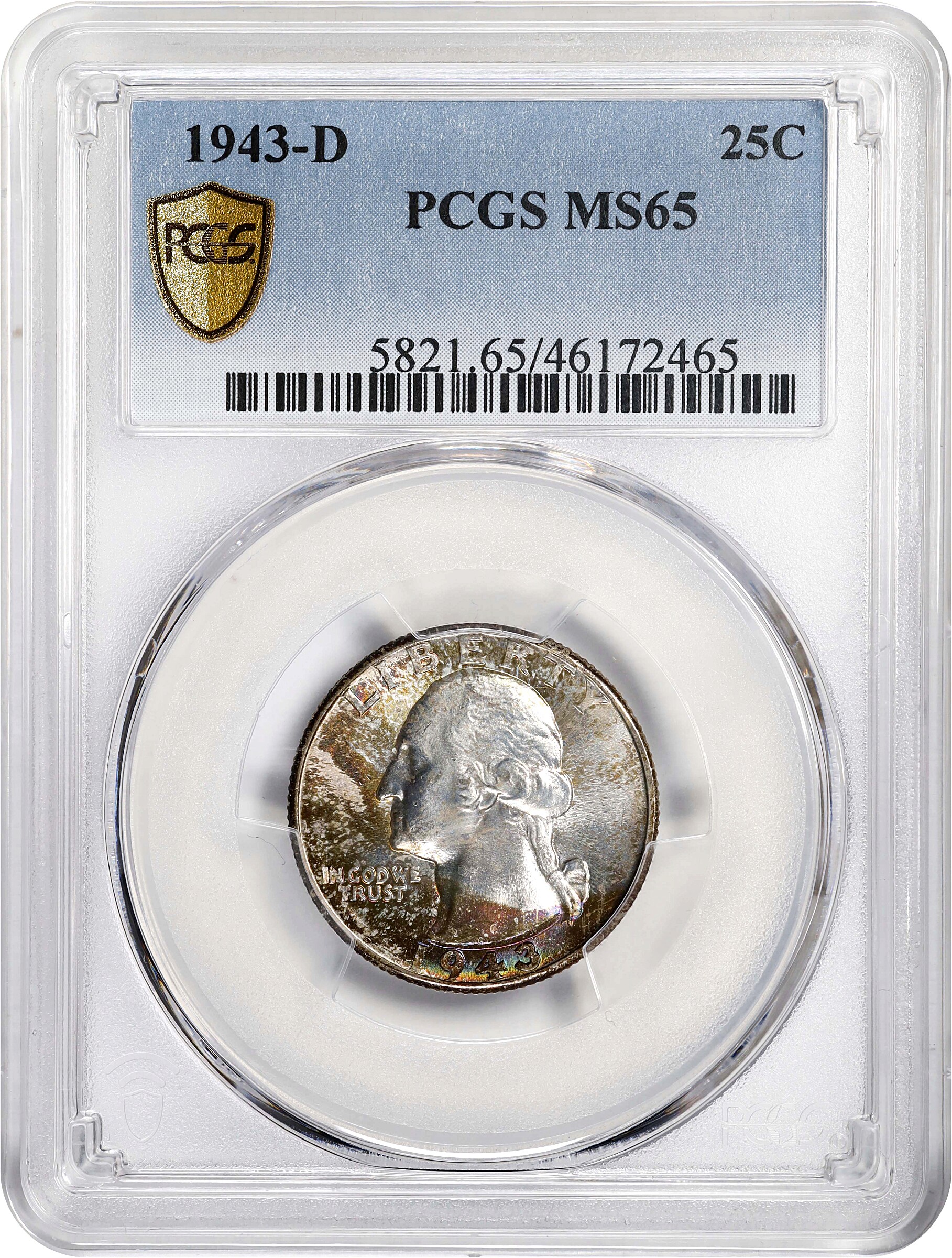 1943-D 25c XF40 thumbnail 26