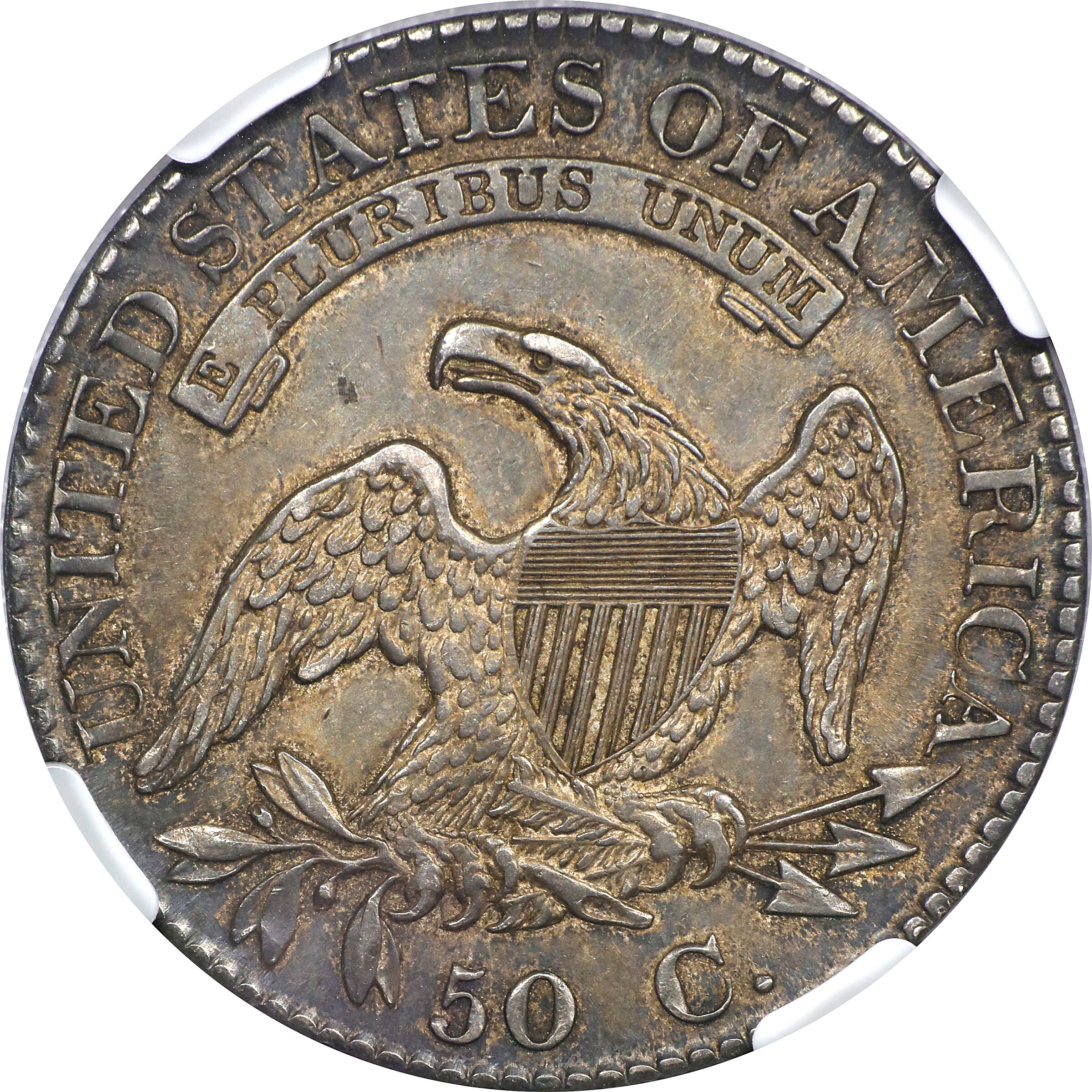 1823 50c O-106a AG3 CAC thumbnail 24