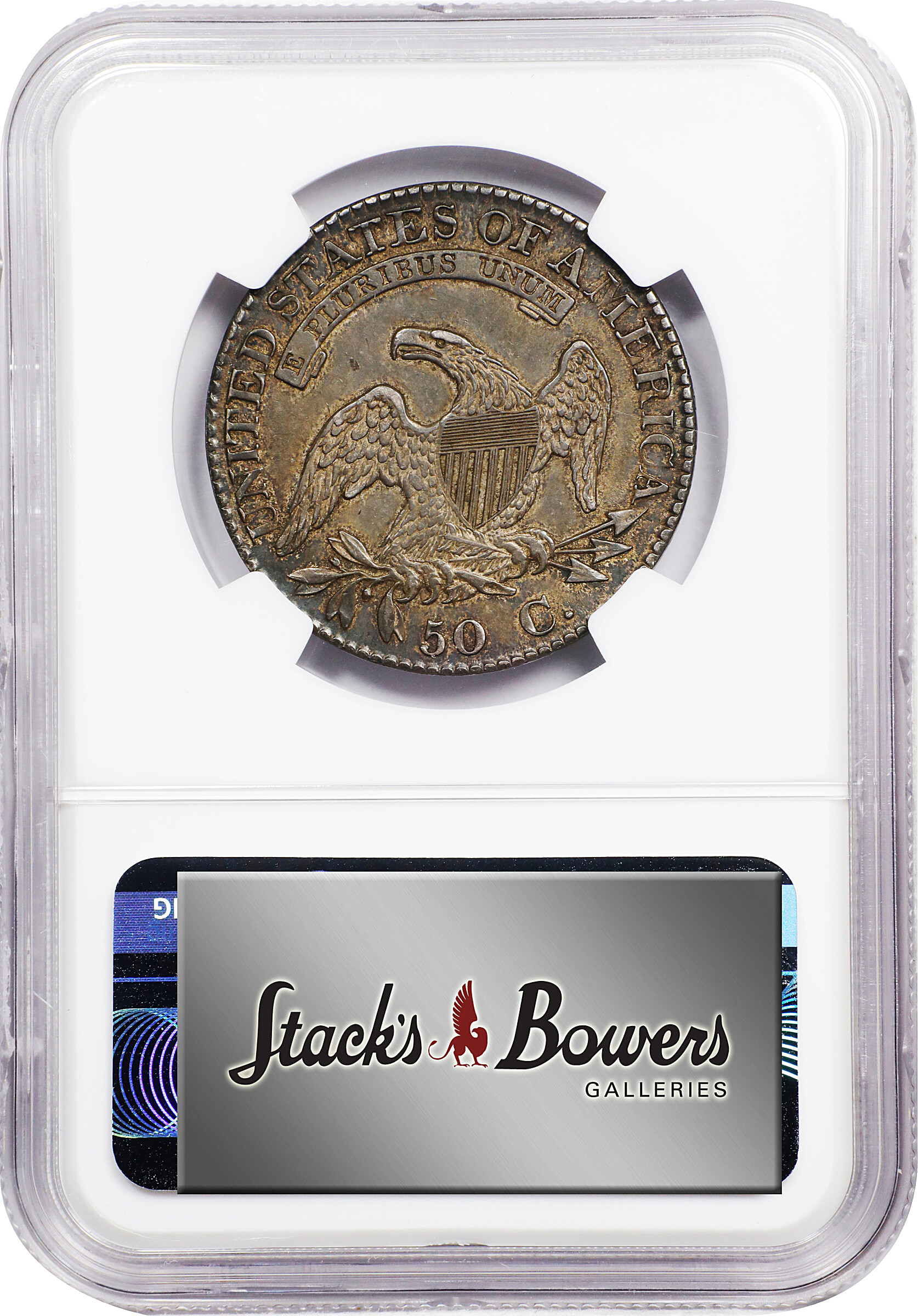 1823 50c O-106a AG3 CAC thumbnail 26