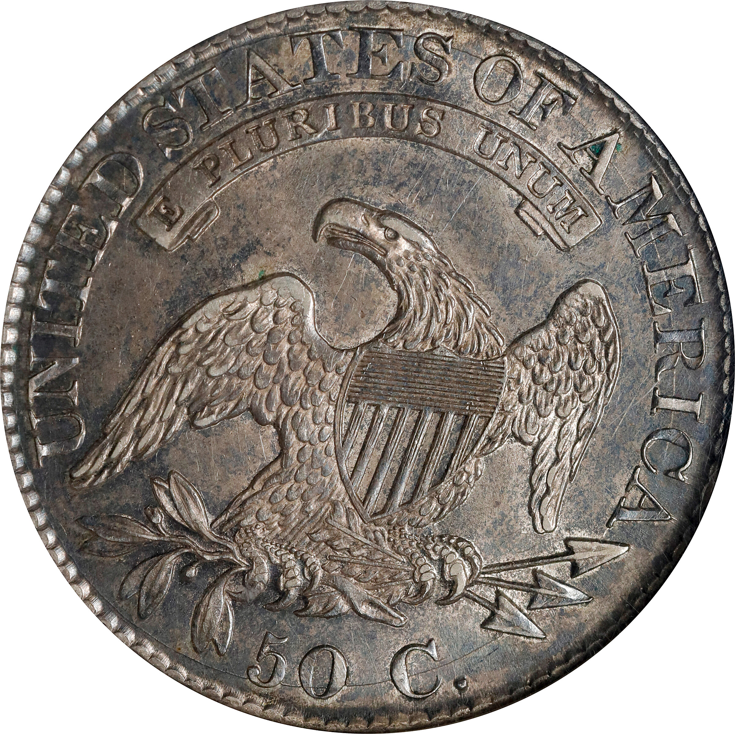 1826 50c O-116a AU50 CAC thumbnail 2