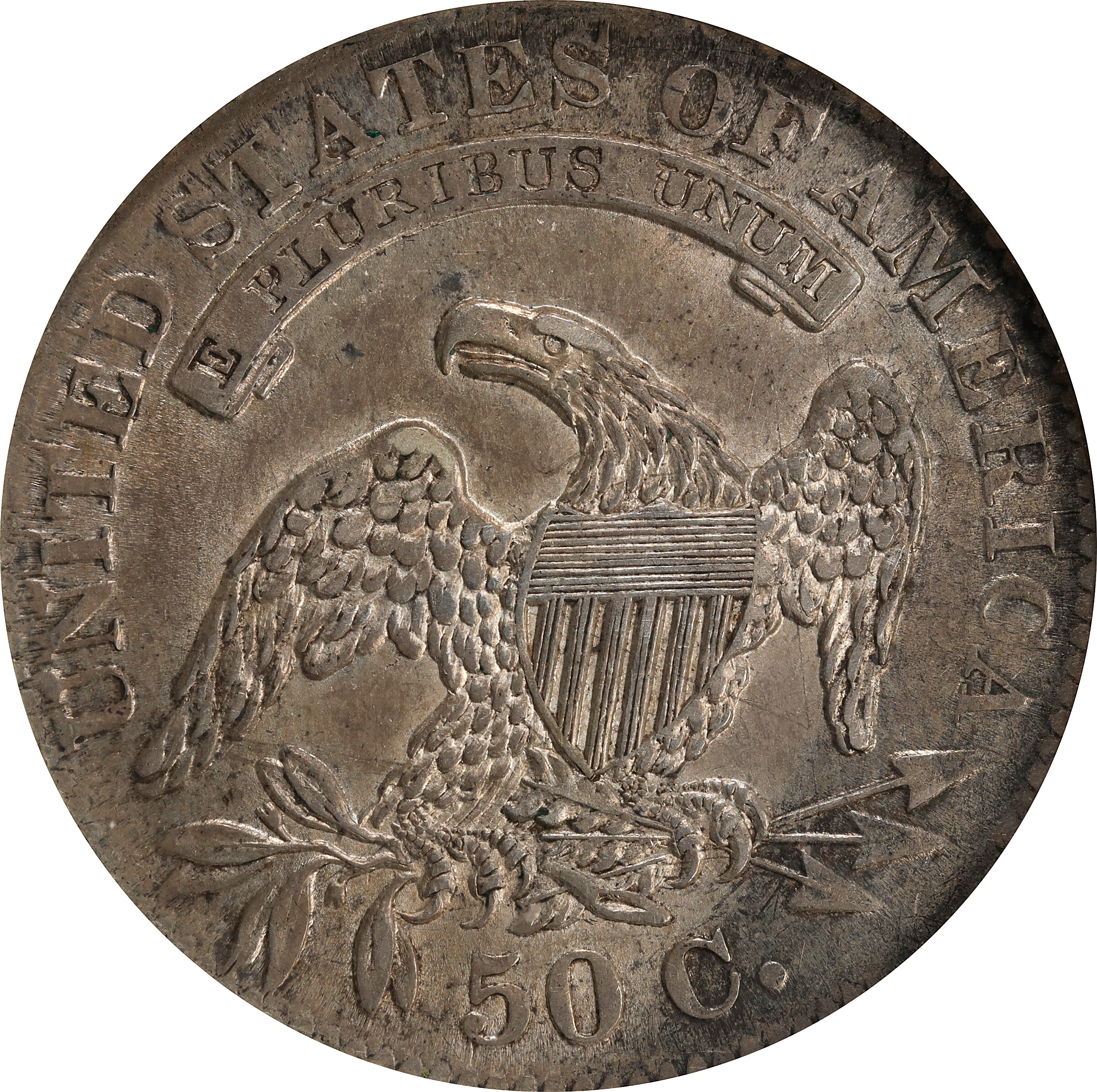 1833 50c O-114 AU53 thumbnail 4