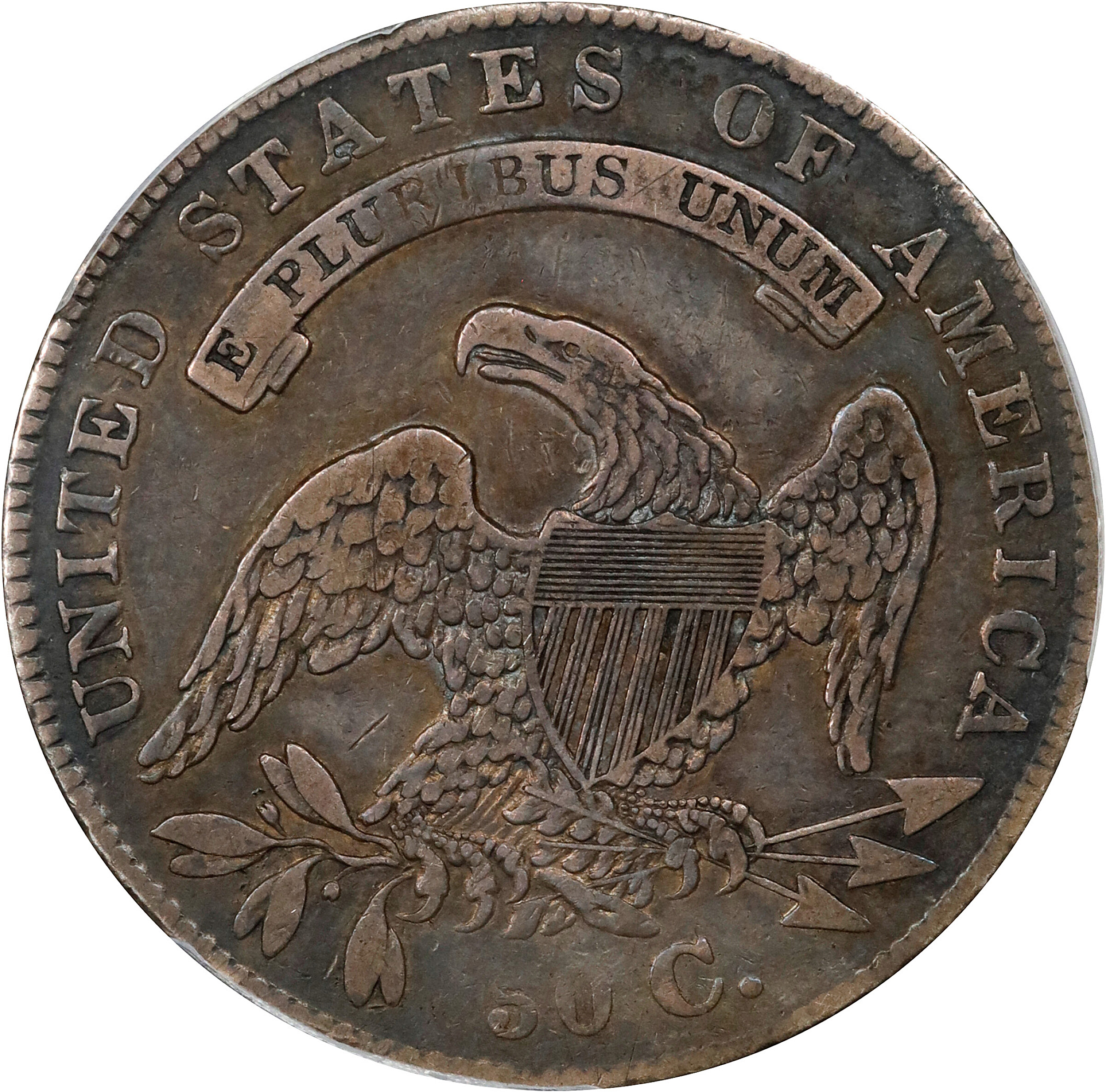 1836 50c Lettered Edge, 50/00 VG10 thumbnail 23