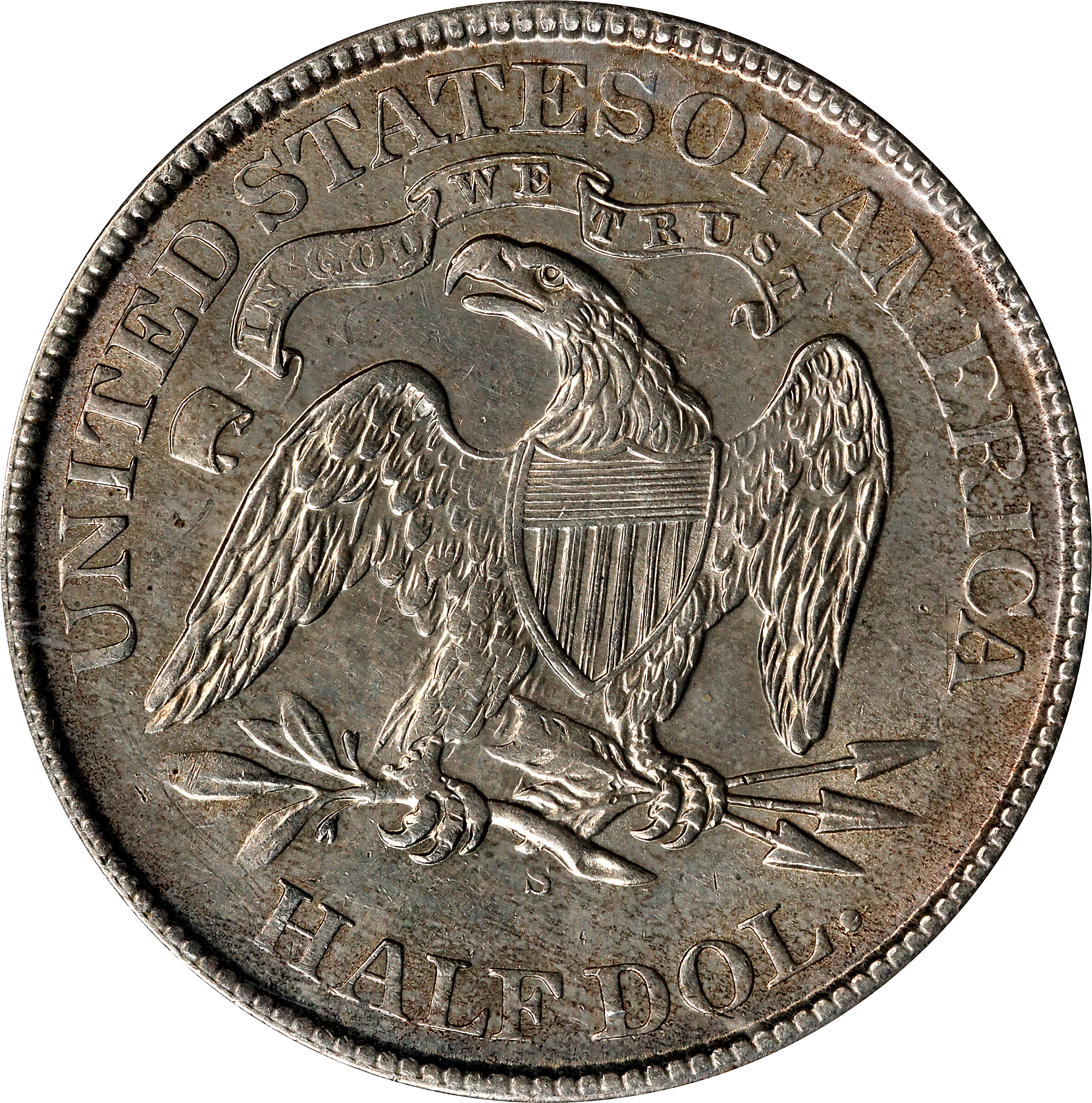 1870-S 50c AU55 thumbnail 2