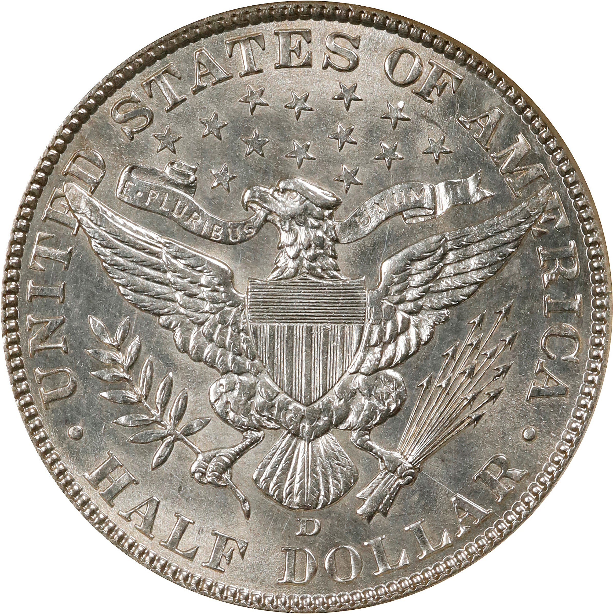 1907-D 50c MS61 thumbnail 2
