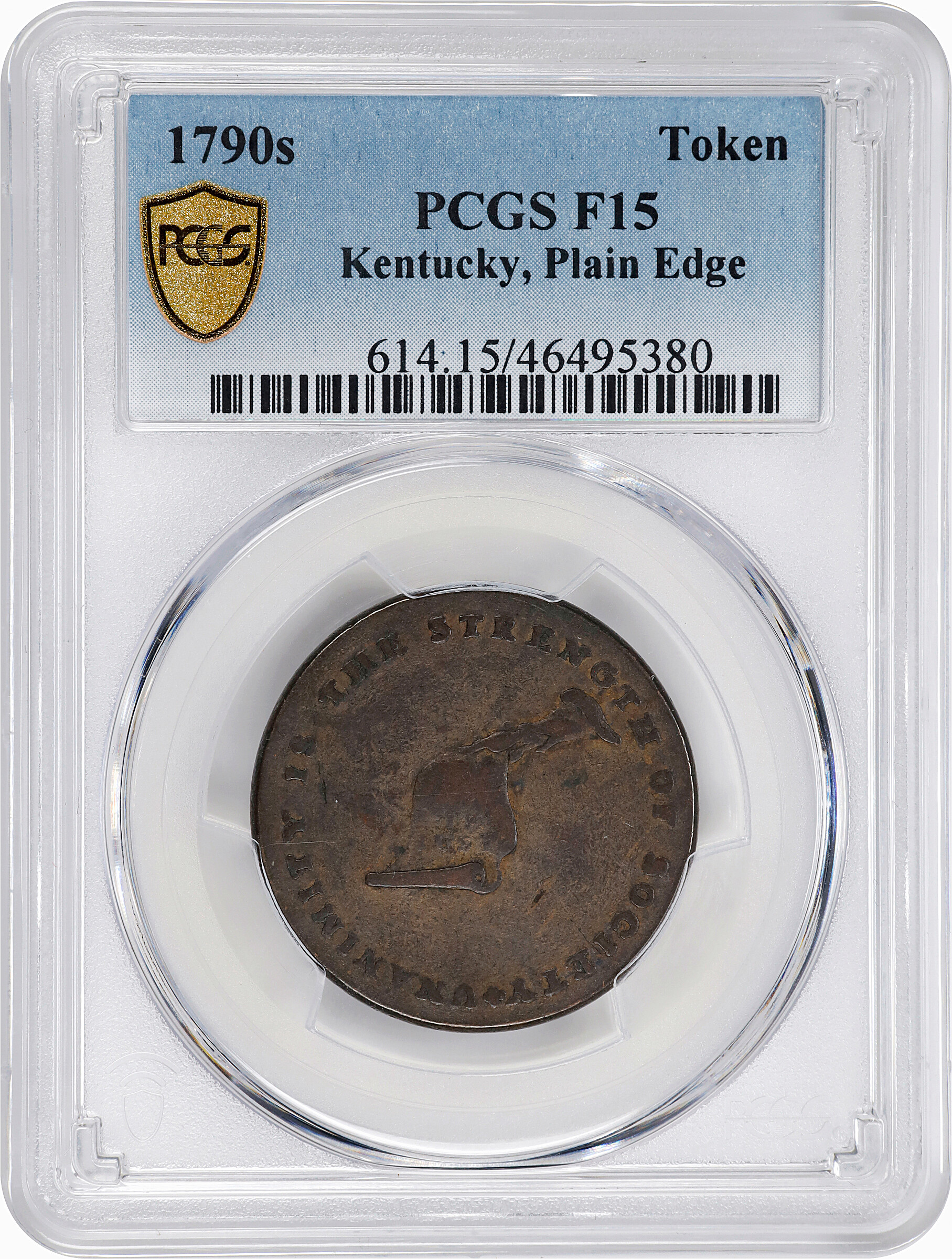Kentucky Token Plain Edge MS BN F12 BN thumbnail 3