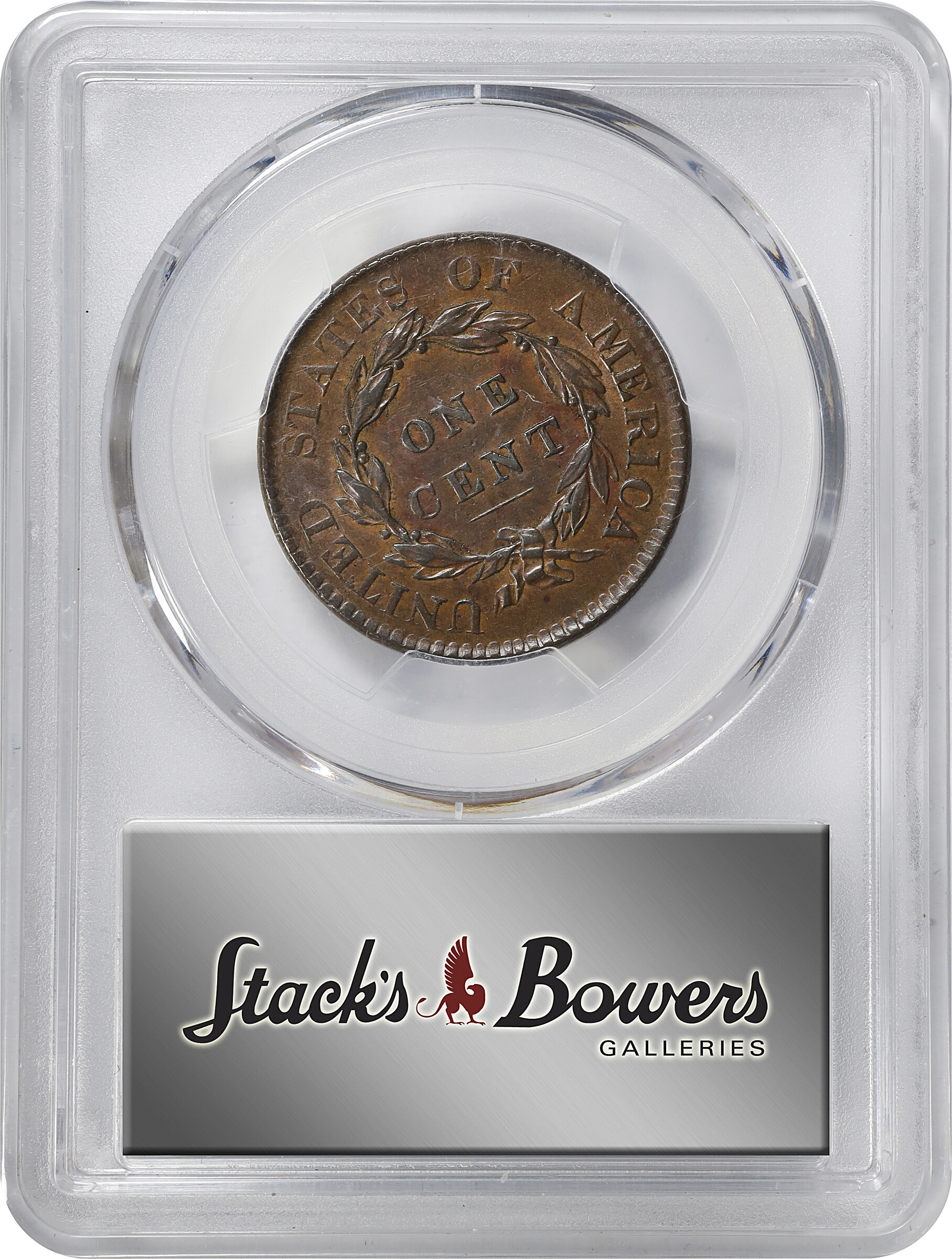 1820 1c Large Date MS BN AU53 BN thumbnail 4