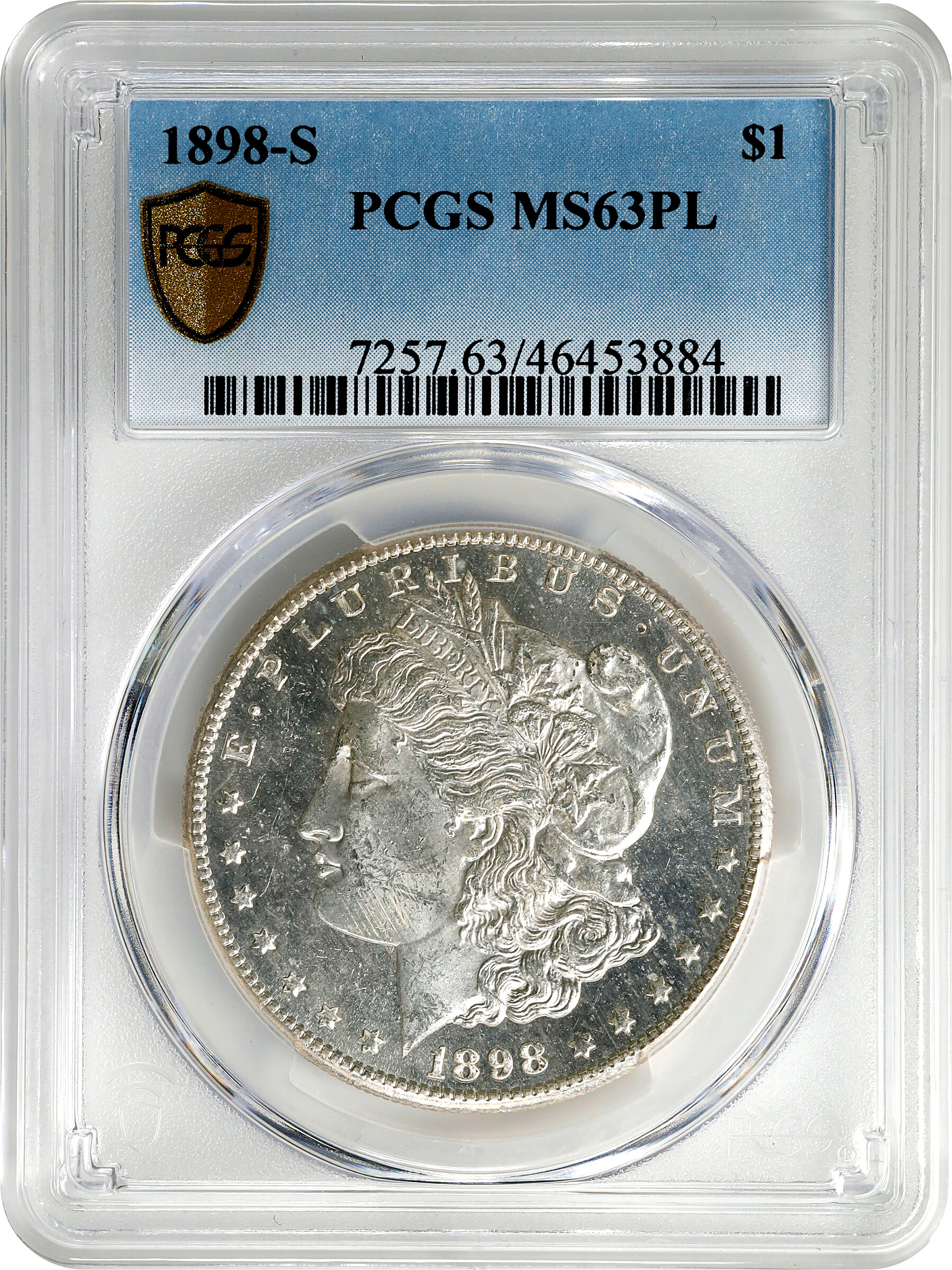1898-S $1  MS PL MS63 PL thumbnail 4
