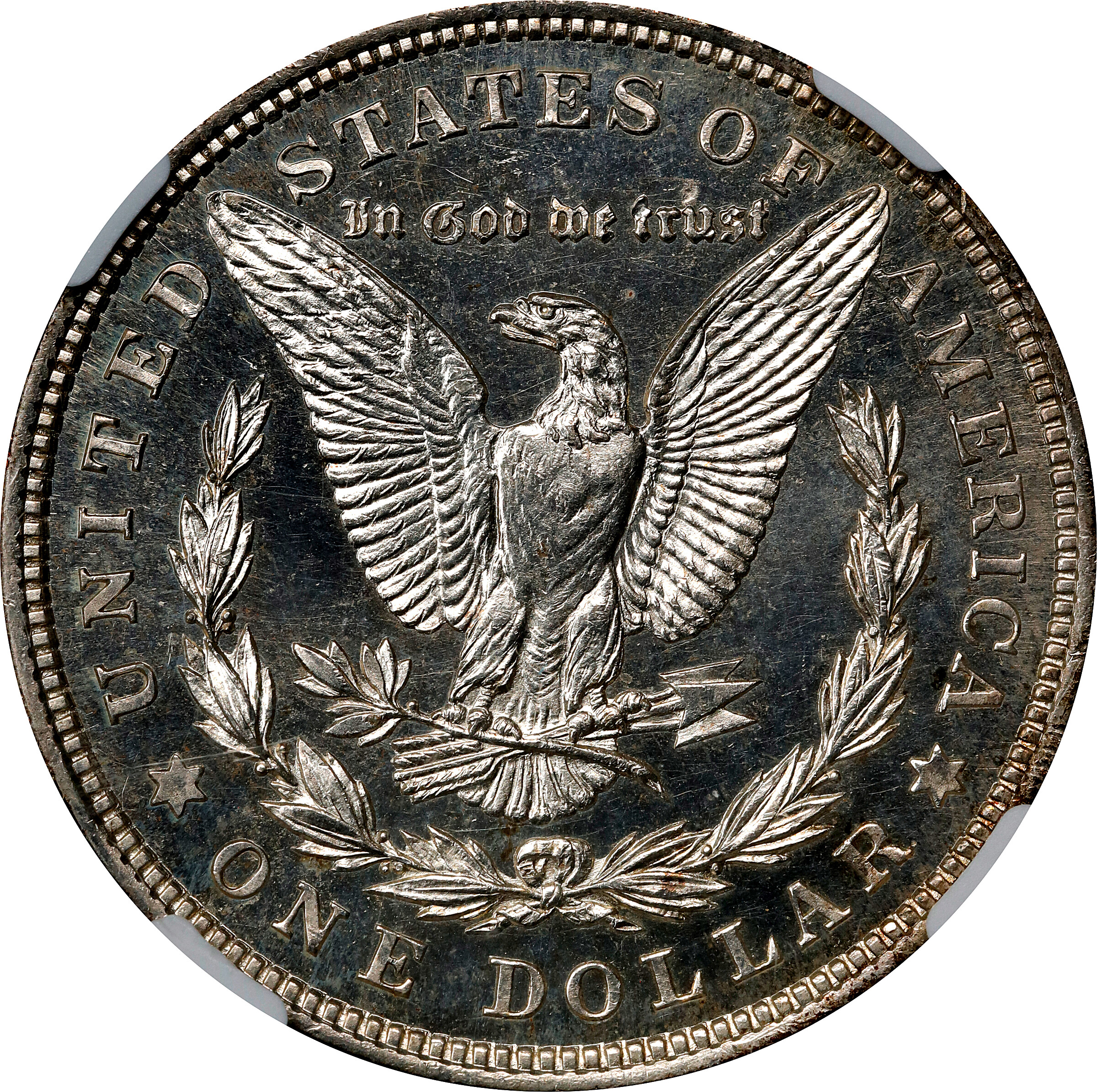 1921 $1  Morgan MS PL MS65 PL thumbnail 4