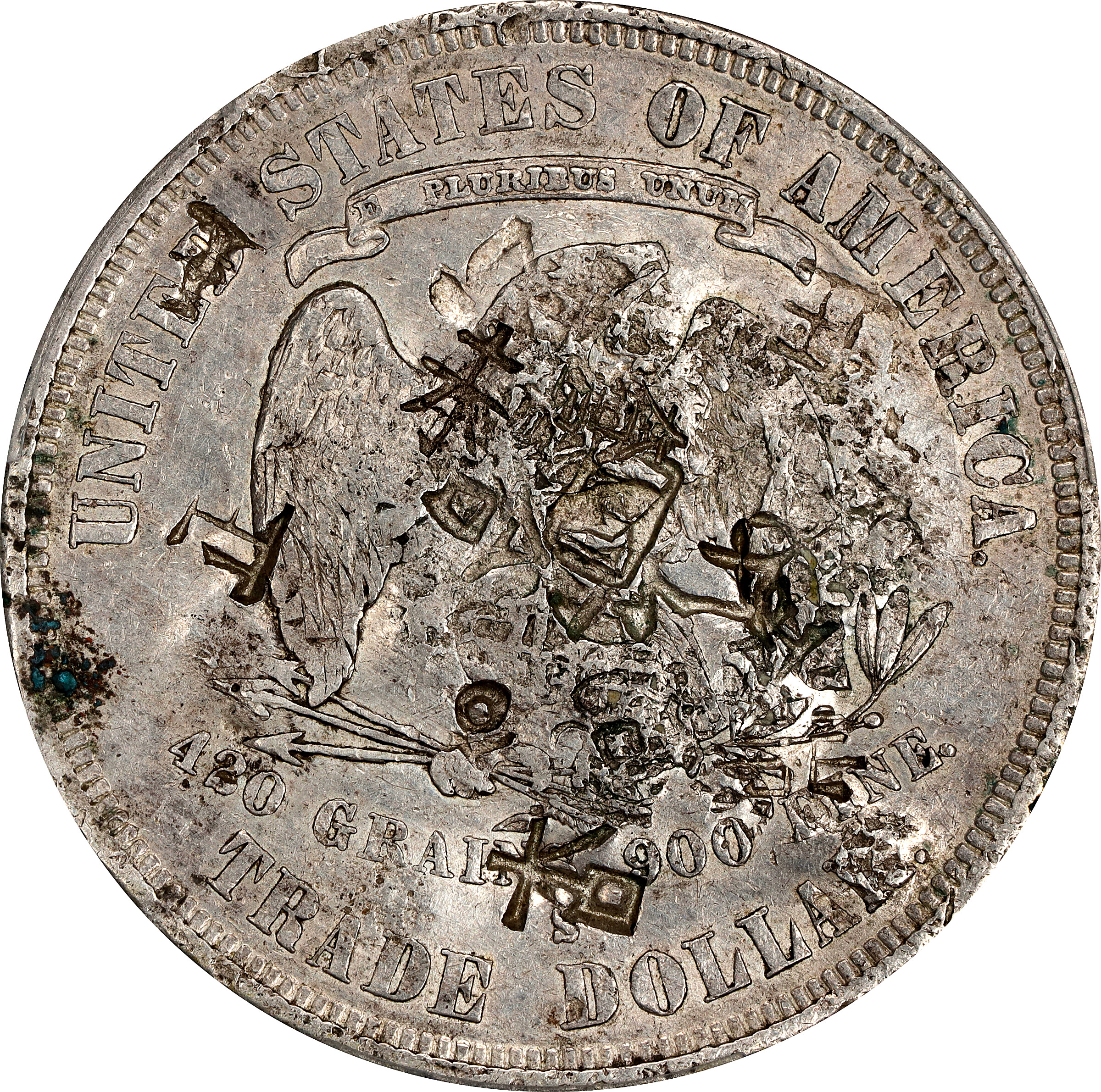 1878-S Trade$ Chopmarked MS61 thumbnail 24