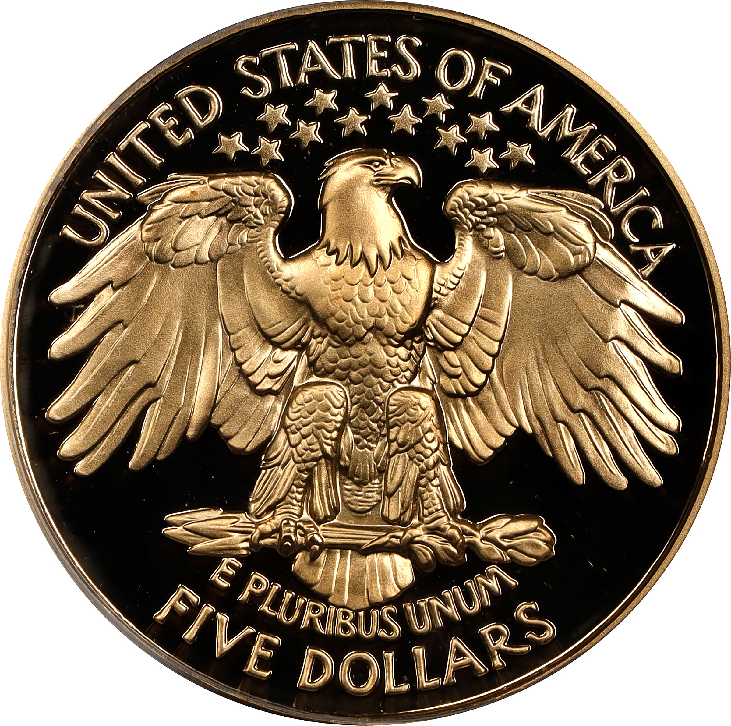 1999-W G$5  Washington's Death Bicentennial PR DCAM PR69 DCAM thumbnail 2