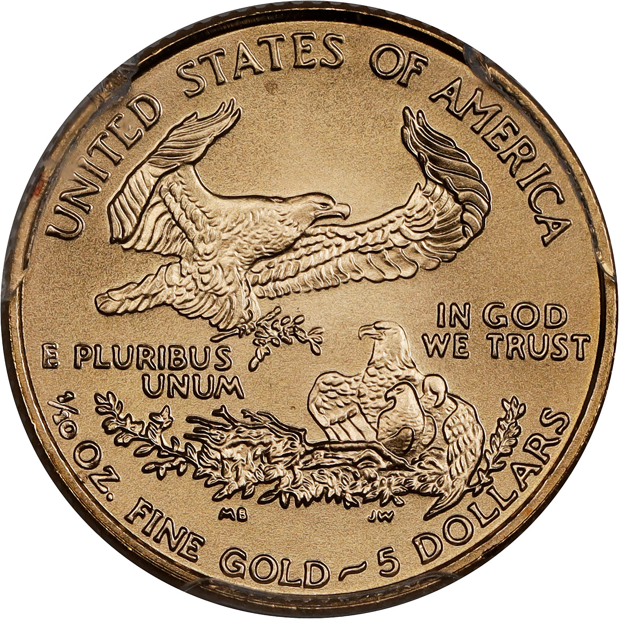 1996 $5  Gold Eagle MS70 thumbnail 9
