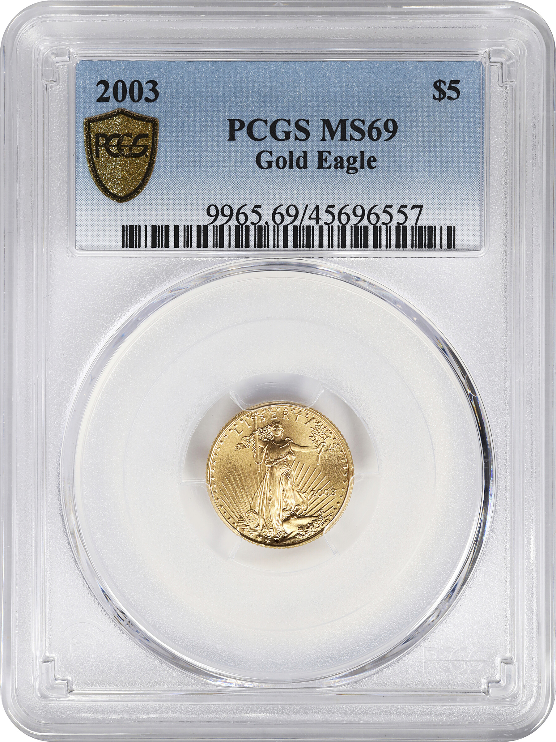2003 $5  Gold Eagle MS65 thumbnail 12