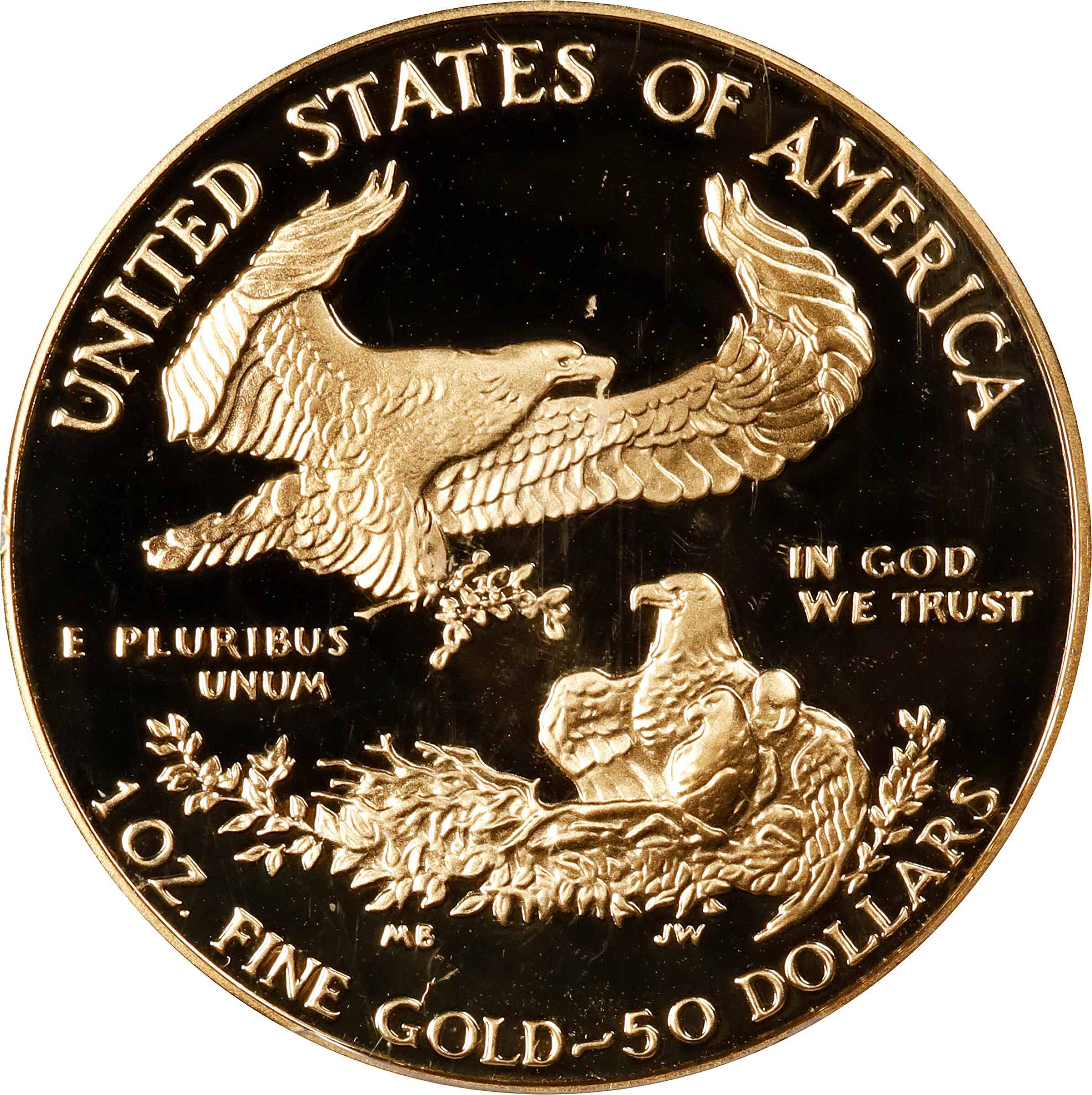1987-W G$50  Gold Eagle PR DCAM PR65 DCAM thumbnail 11